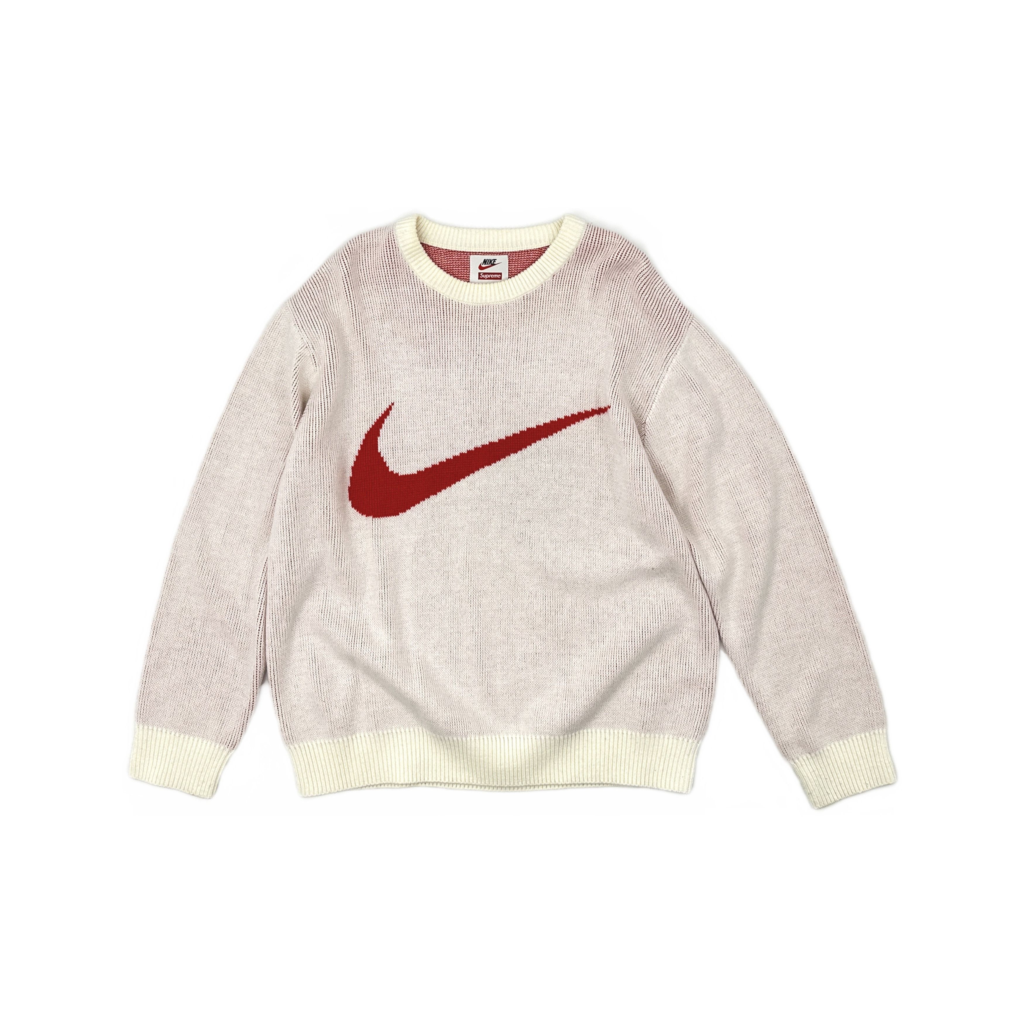 Nike Supreme Swoosh Sweater | Grailed