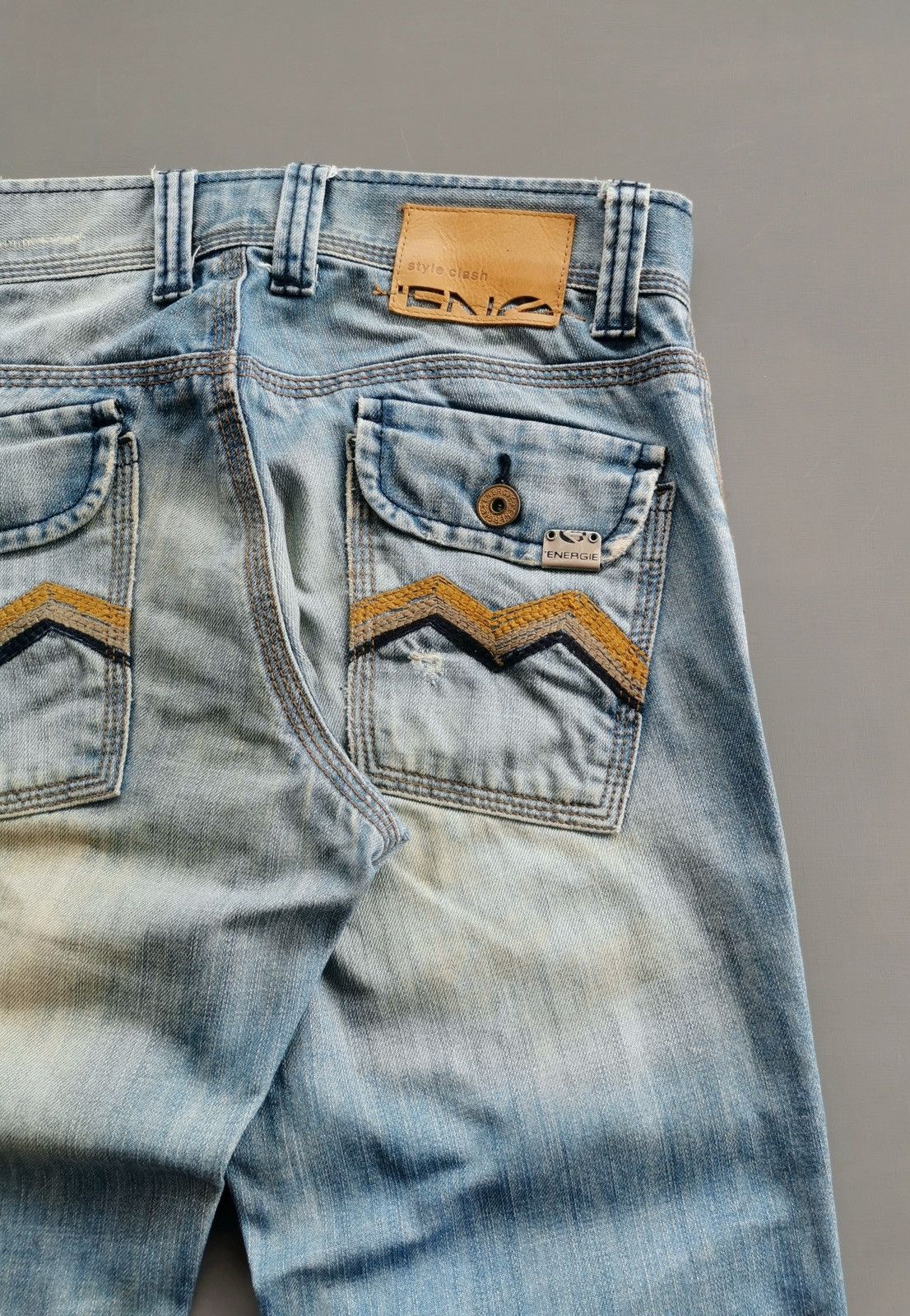 Energie Energie Connelly Style Clash Jeans Size US 30 / EU 46 - 3 Thumbnail