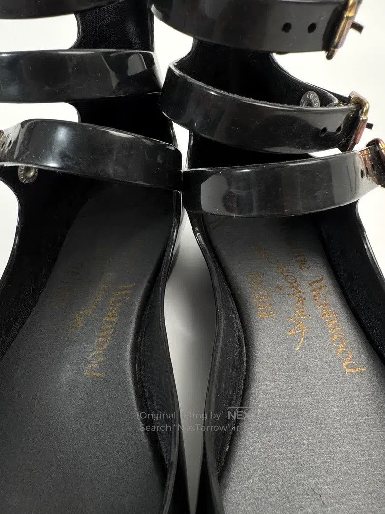 Vivienne Westwood Vivienne Westwood Black Three Tie Roman Shoes/Mary Jane Sh Size US 6.5 / IT 36.5 - 8 Thumbnail