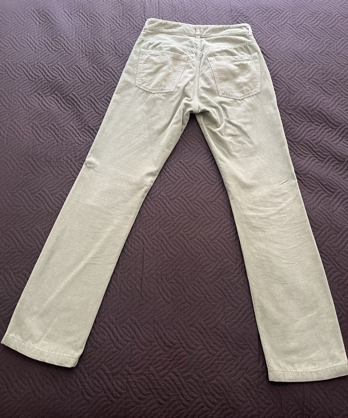 Bottega Veneta Bottega Veneta Pistachio Green Corduroy Size 26" / US 2 / IT 38 - 3 Thumbnail