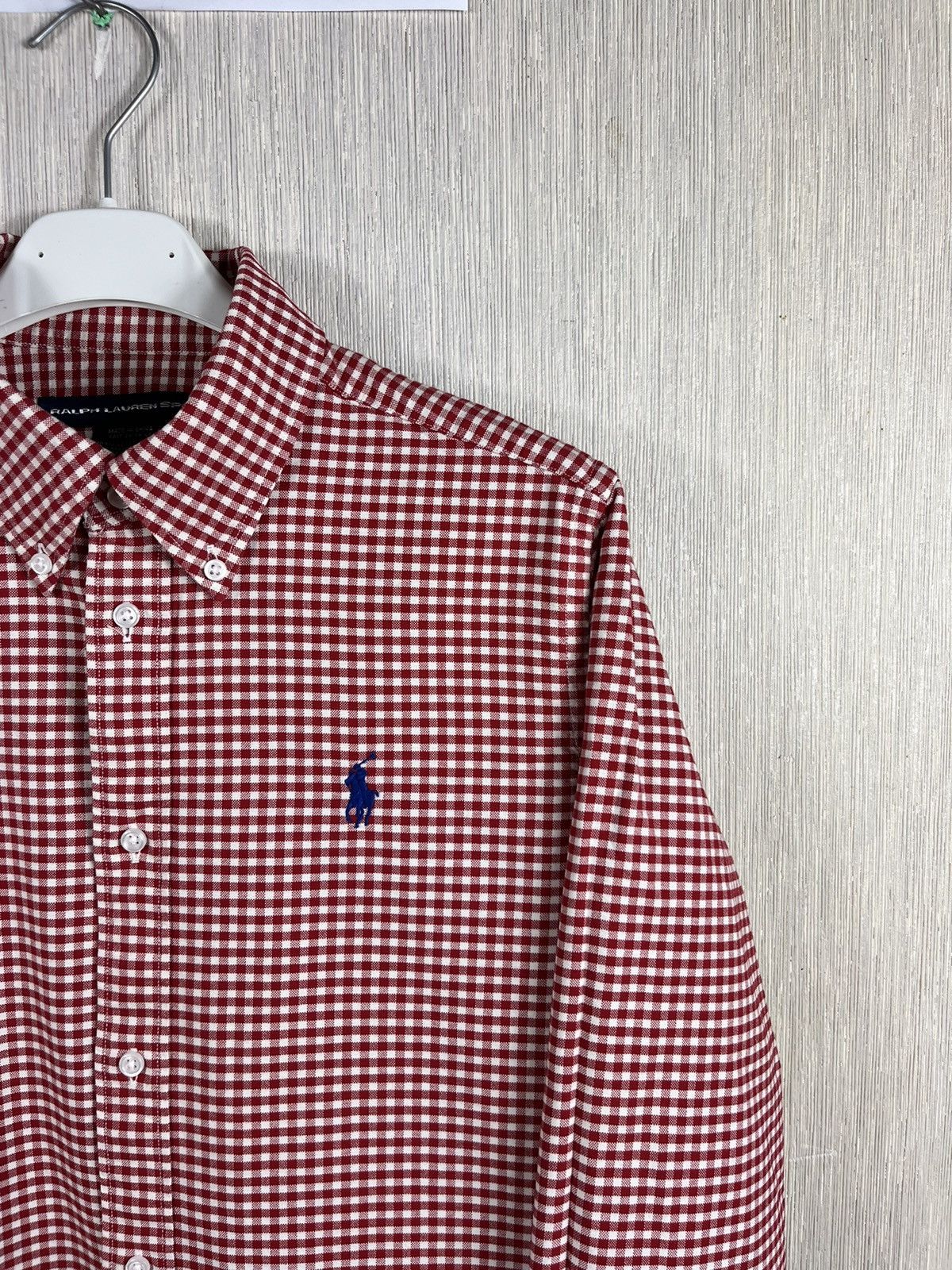 Ralph Lauren × Ralph Lauren Sport × Vintage Vintage Ralph Lauren Sport gingham classic shirt checked Size M / US 6-8 / IT 42-44 - 3 Thumbnail