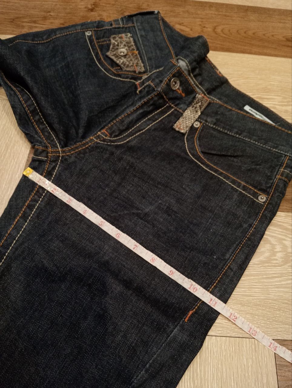 semanticdesign SEMANTIC DESIGN JAPAN INDIGO DENIM FLARED PANTS Size US 34 / EU 50 - 16 Thumbnail