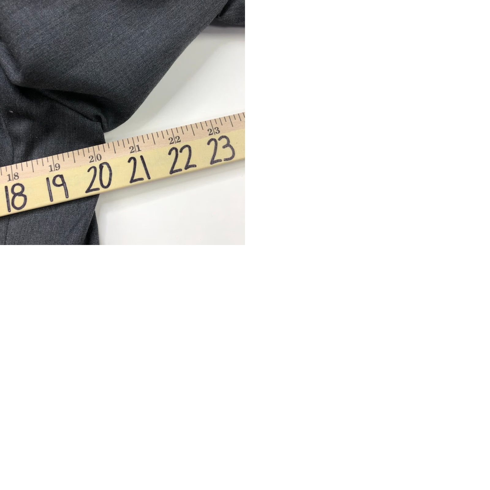Ralph Lauren Lauren Ralph Lauren Green Label Blazer Jacket Gray 40R 100% Wool Two-Button Notch Lapel Wool Blazer Men's Casual Business Formal Wedding Vintage: No Size 40R - 9 Thumbnail