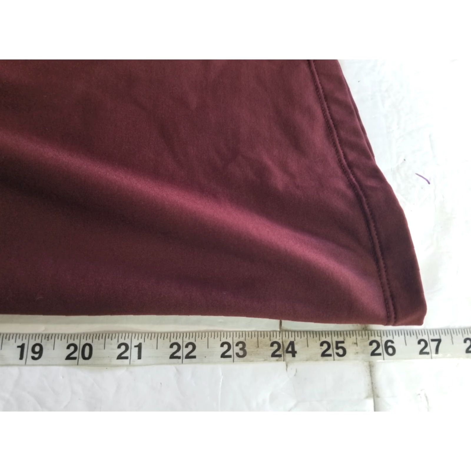 Vintage Baleaf Running Shirt Women's Size Medium Long Sleeve Mock Neck Thermal Fleece Pullover Burgundy Sports Activewear Easy Care Machine Washable Size M / US 6-8 / IT 42-44 - 6 Thumbnail