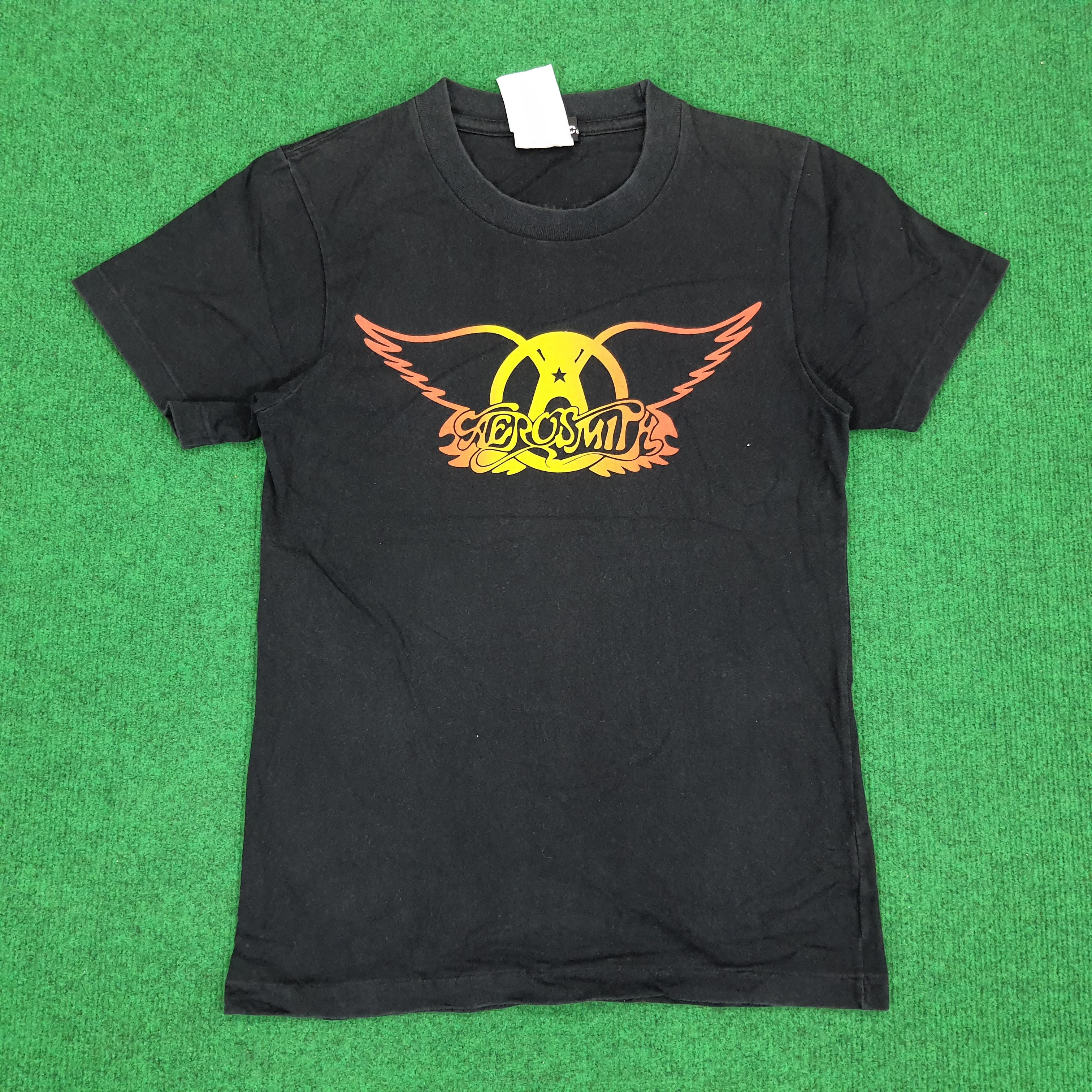 Aerosmith × Hysteric Glamour × Japanese Brand Vintage Hysteric Glamour x Aerosmith Band T-shirt C123N28 Size US XS / EU 42 / 0 - 3 Thumbnail