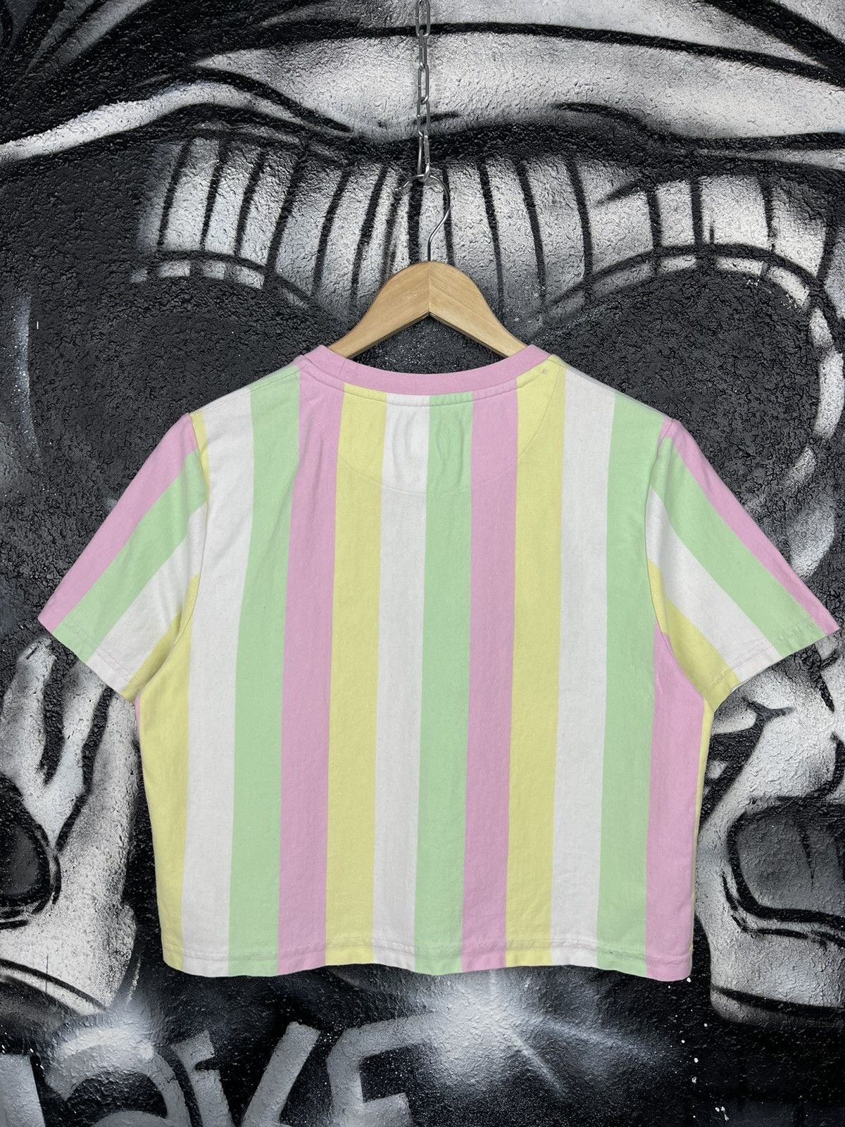 Karl Kani Karl Kani Stripe Cropped T- Shirt Women’s Size S Size S / US 4 / IT 40 - 3 Thumbnail