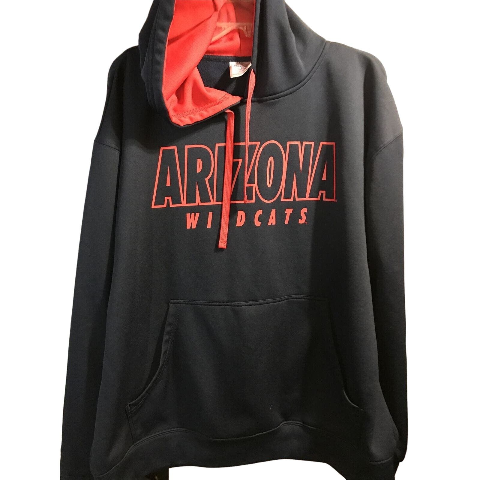 Other Arizona Wildcats Mens XL Navy Blue Hood Polyester Sweatshirt Size US XL / EU 56 / 4 - 1 Thumbnail