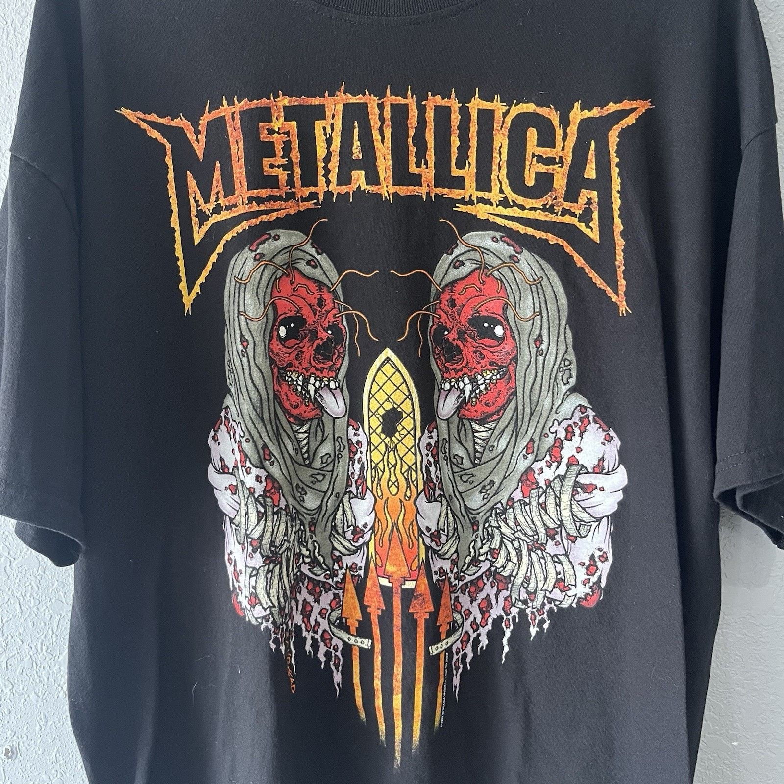 Giant Vintage 2003 Metallica Tour Giant Tshirt Men’s XL Summer San Size US XL / EU 56 / 4 - 2 Thumbnail