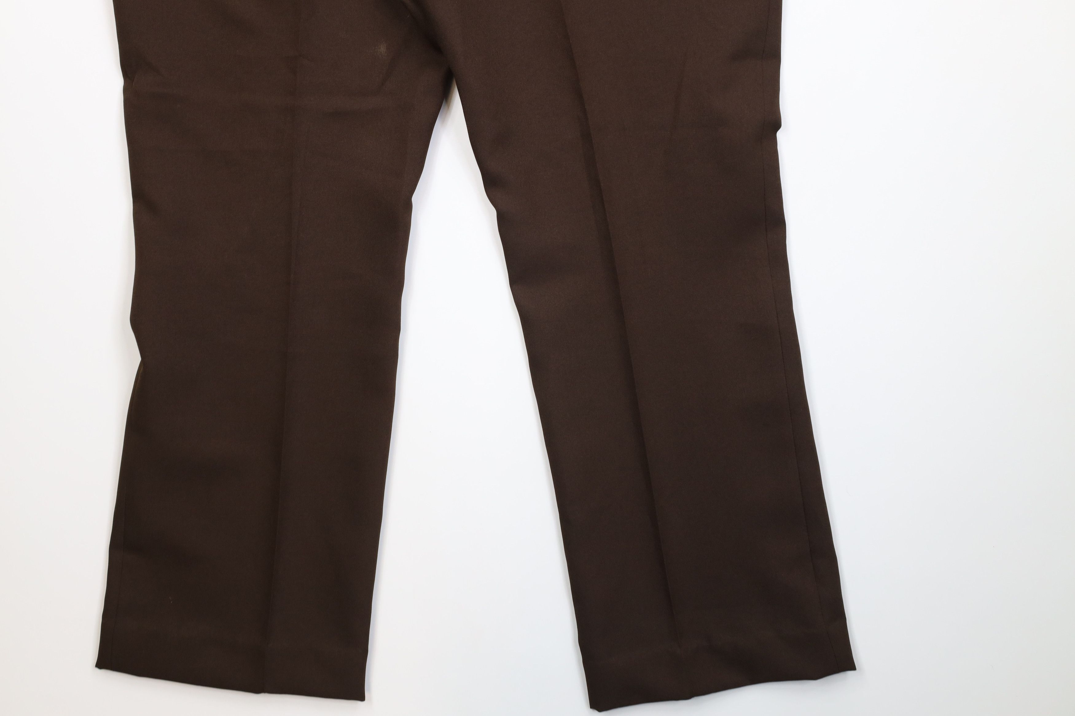 Vintage Vintage 70s Streetwear Flared Wide Leg Chino Pants Brown USA Size US 40 / EU 56 - 14 Thumbnail