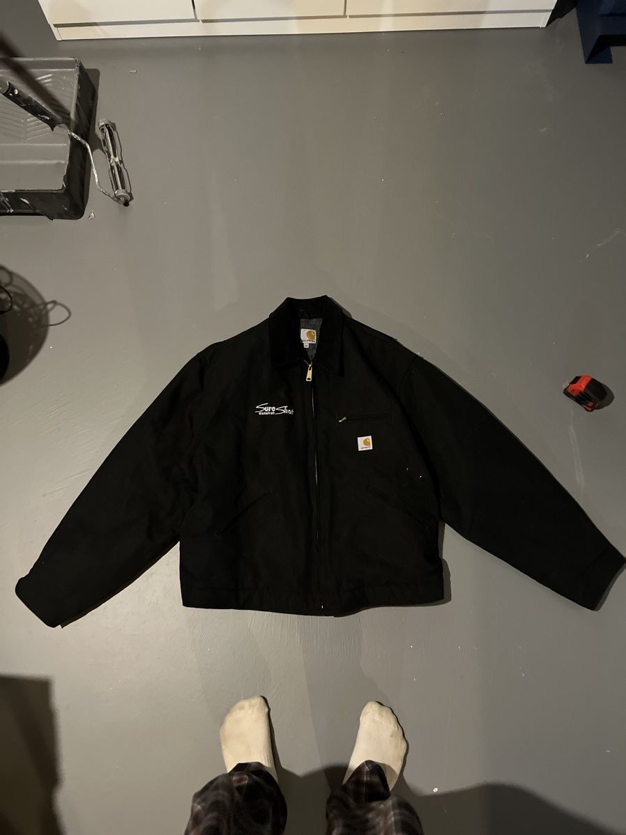 image of Carhartt Detroit Jacket Black, Men's (Size 2XL)