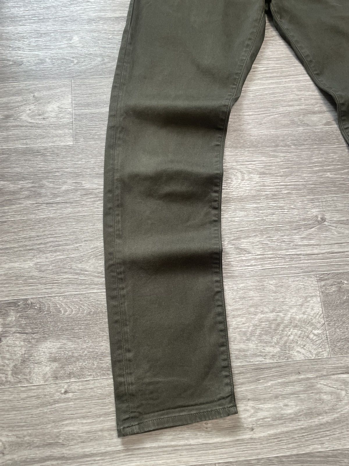 Carhartt Vintage Carhartt Klondike Pants Dark Green Leather Logo Y2K Size US 31 - 4 Thumbnail