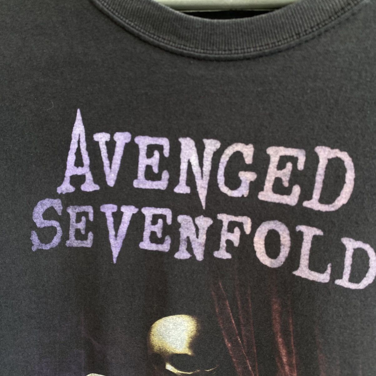 Band Tees Vintage Avenged Sevenfold Big Logo Graphic 00’s band tee Size US M / EU 48-50 / 2 - 3 Thumbnail