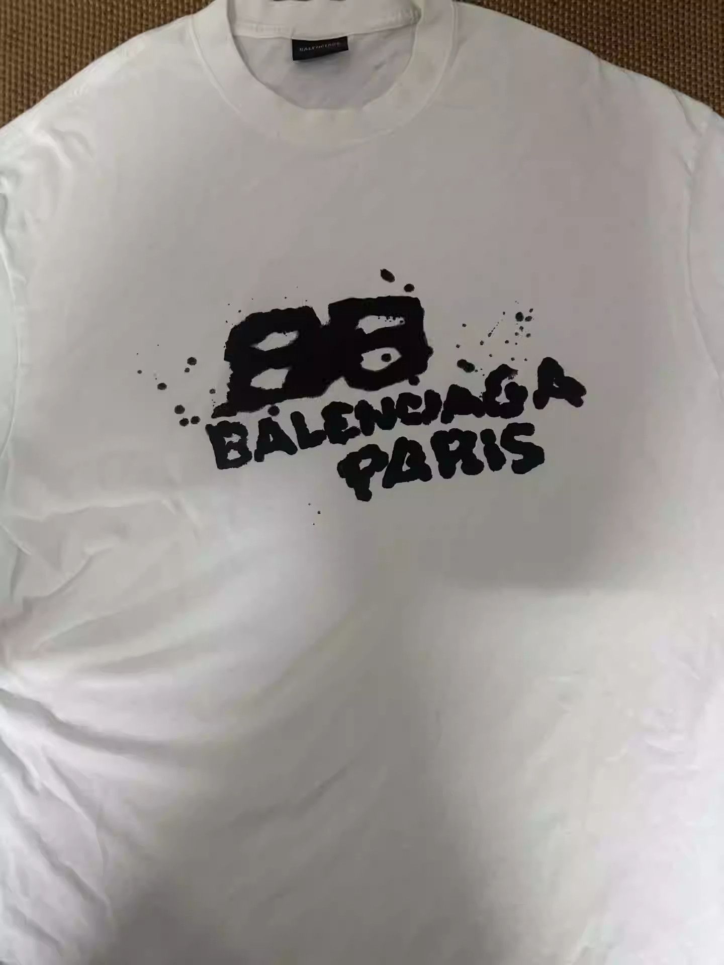 Balenciaga Splash Ink Short Sleeve