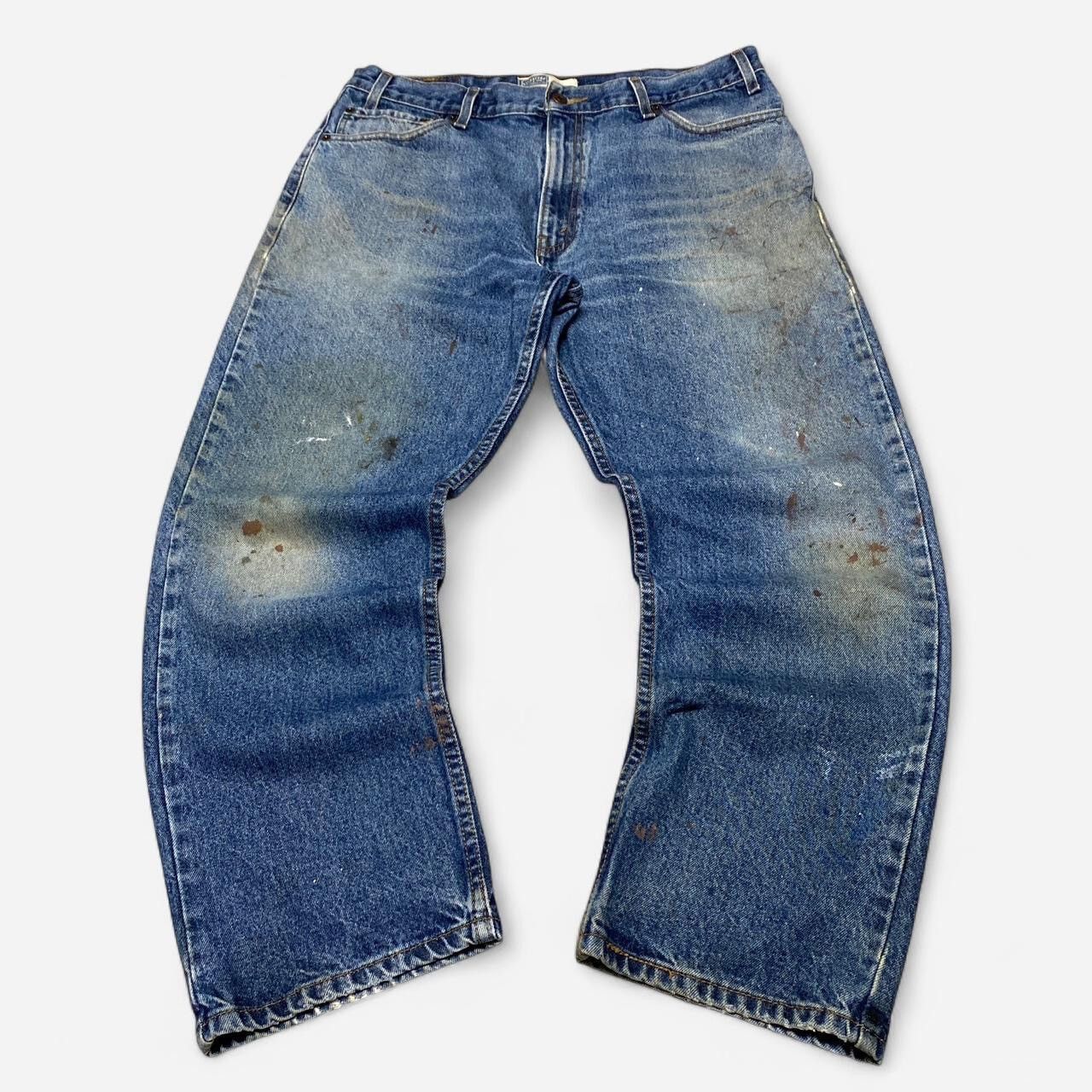 Other Vintage signature Levi faded paint splattered denim Size US 34 / EU 50 - 1 Thumbnail