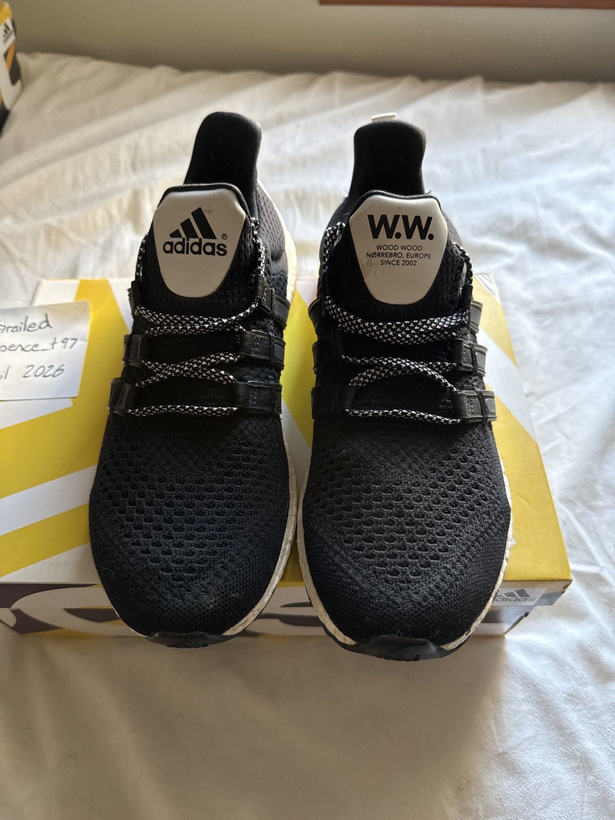 Adidas Adidas x Wood Wood Ultraboost Size US 10 / EU 43 - 5 Thumbnail