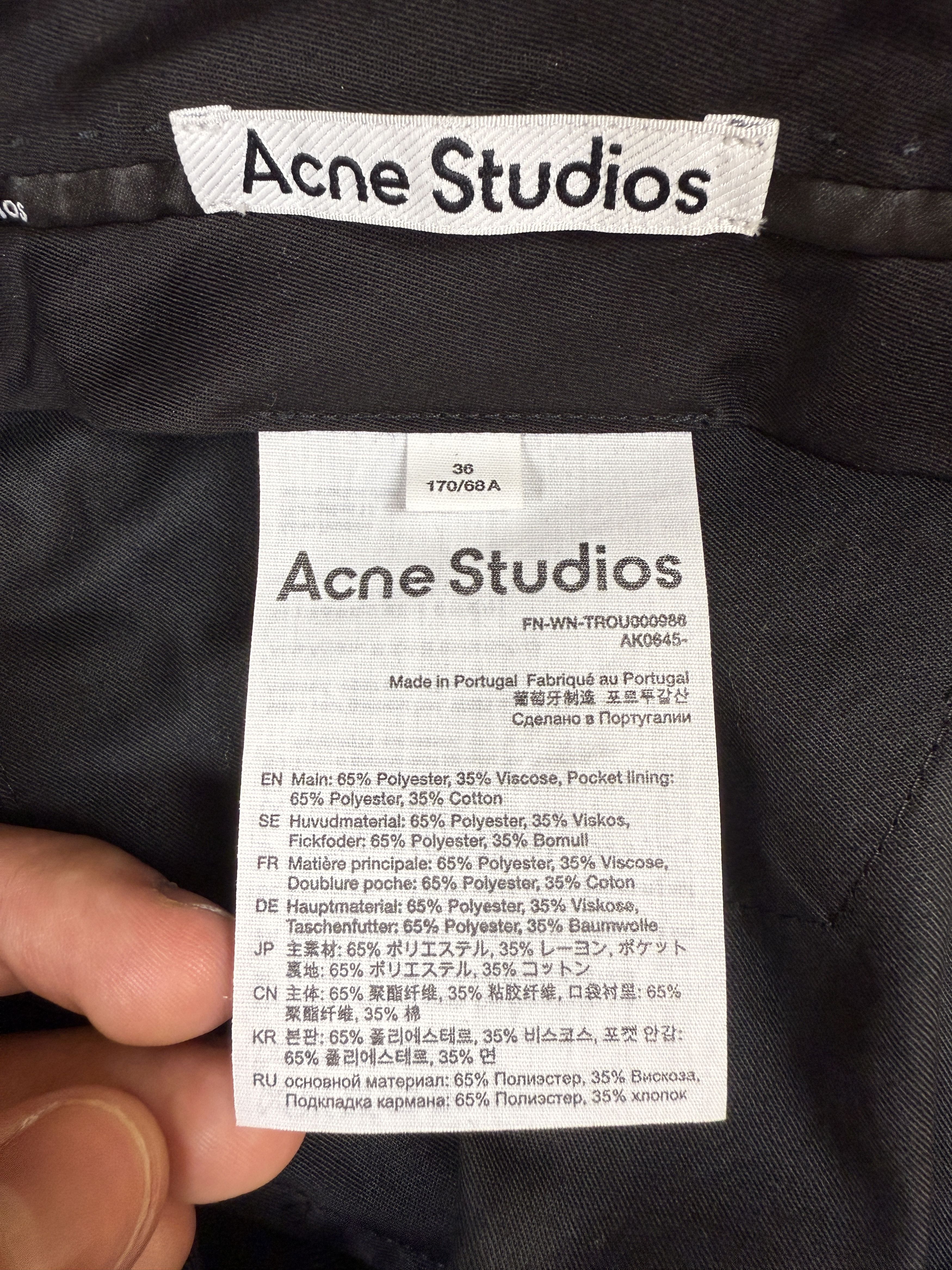 Acne Studios $660 Acne Studios Gathered Pants Size 27" / US 4 / IT 40 - 11 Thumbnail