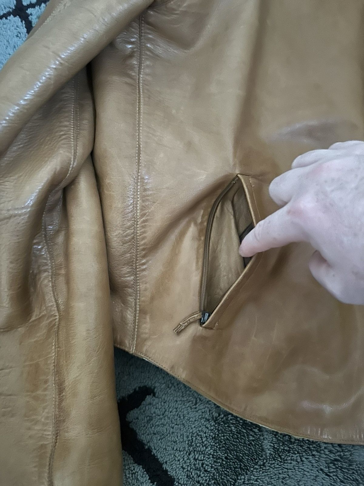 Burberry Prorsum Archive Burberry Prorsum Fall 2001 Shearling Jacket Size US M / EU 48-50 / 2 - 7 Thumbnail