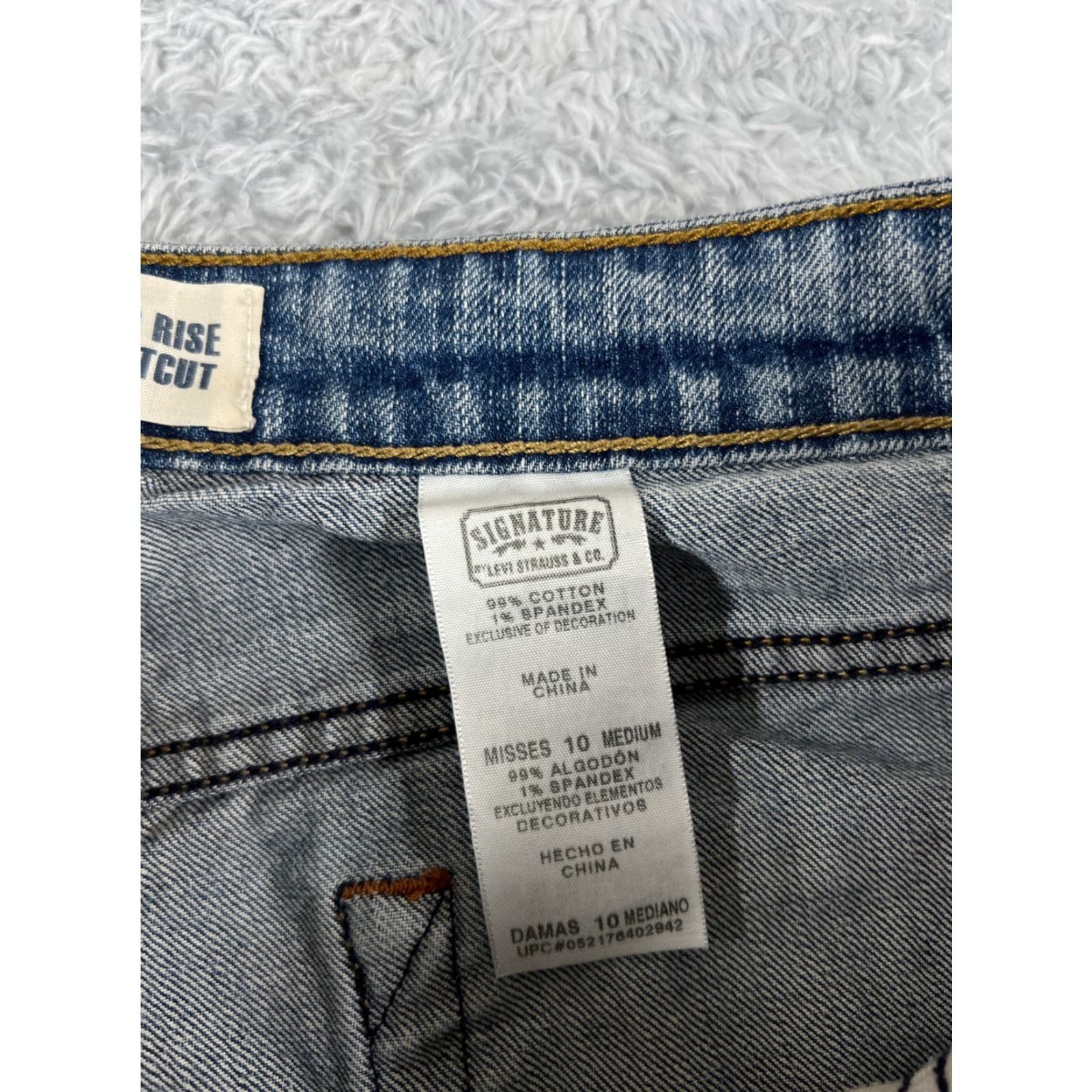 Levi's Levi's Women's Bootcut Jeans 10 Blue Denim Mid Rise Stretch Cotton Blend Inseam 29" Size 32" / US 10 / IT 46 - 7 Thumbnail