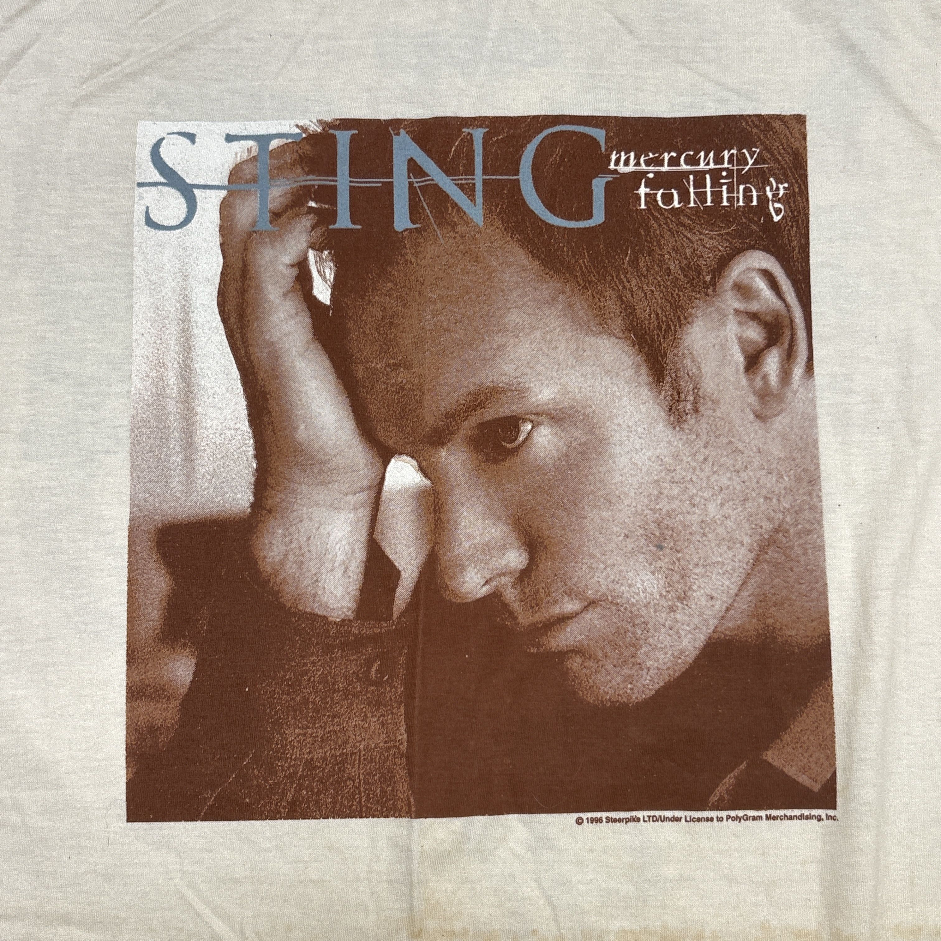 Band Tees Vintage Sting Shirt 90s Tour Concert Merch Rock Band Tee Size US XL / EU 56 / 4 - 5 Thumbnail
