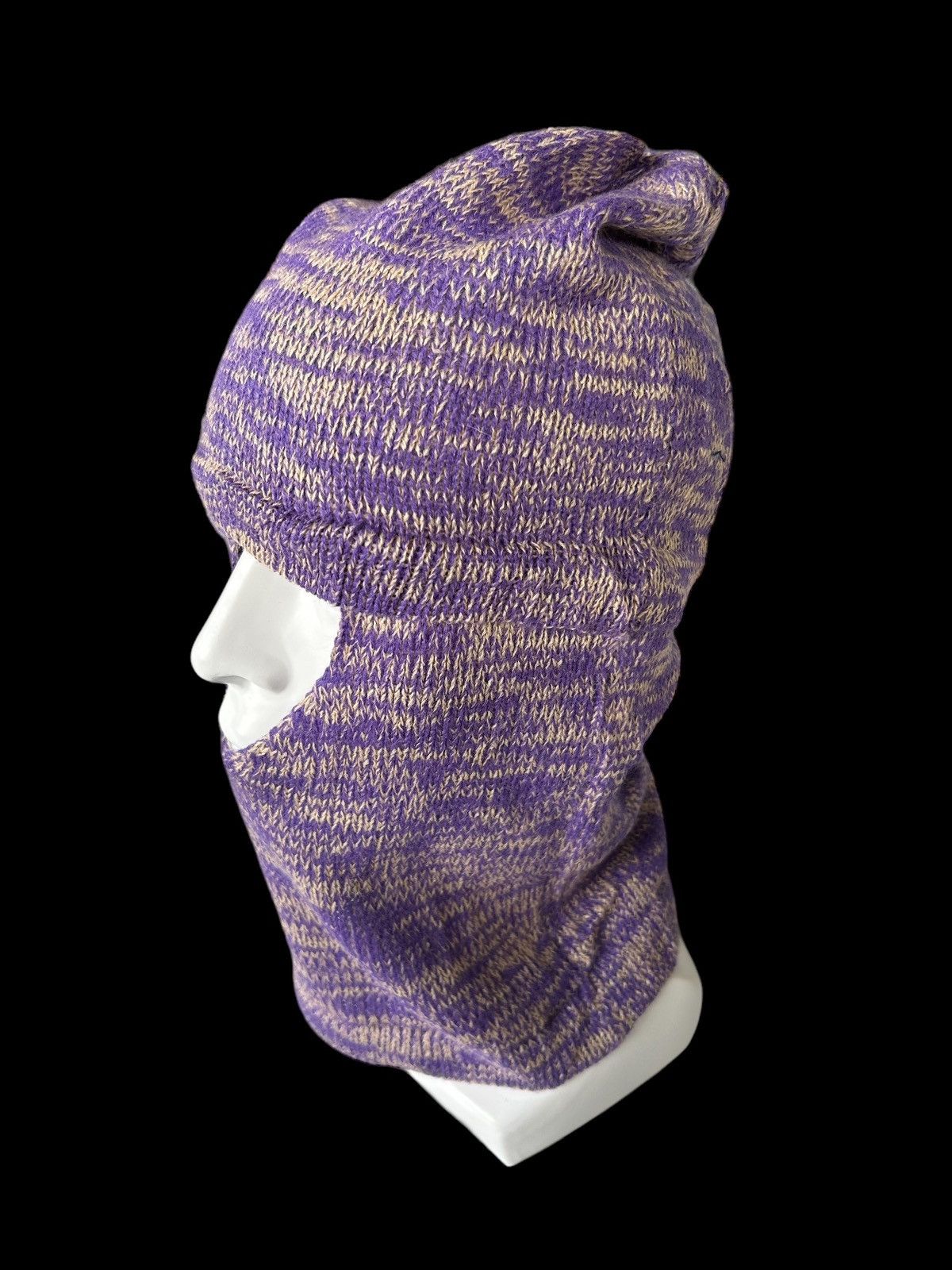 14th Addiction × Japanese Brand Crochet knitted handmade Balaclava Maskface Beanie Size ONE SIZE - 2 Thumbnail