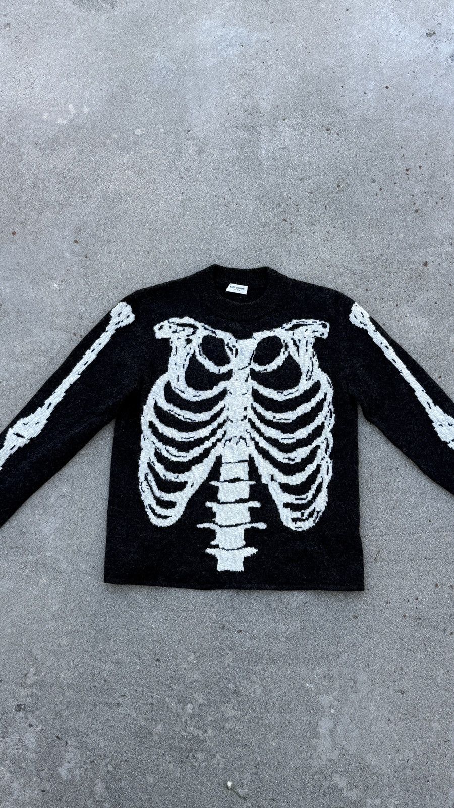 Yves Saint Laurent Skeleton Sweater | Grailed