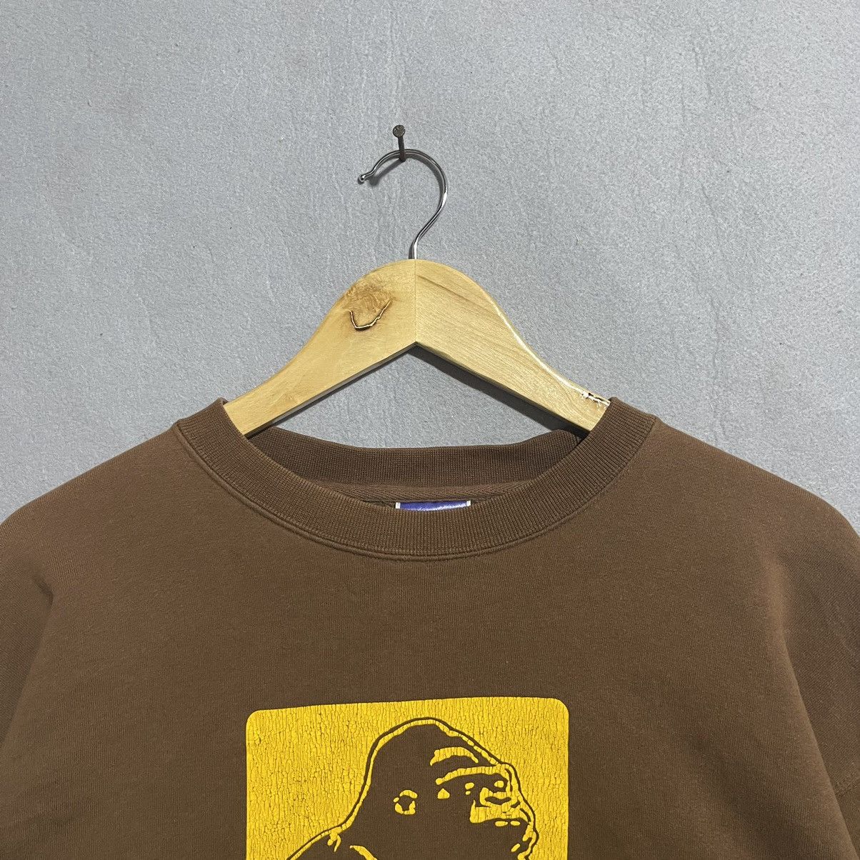 Xlarge Vintage 1990s X-Large Sweatshirt (Brown, Gorilla Logo Print) Size US M / EU 48-50 / 2 - 2 Thumbnail