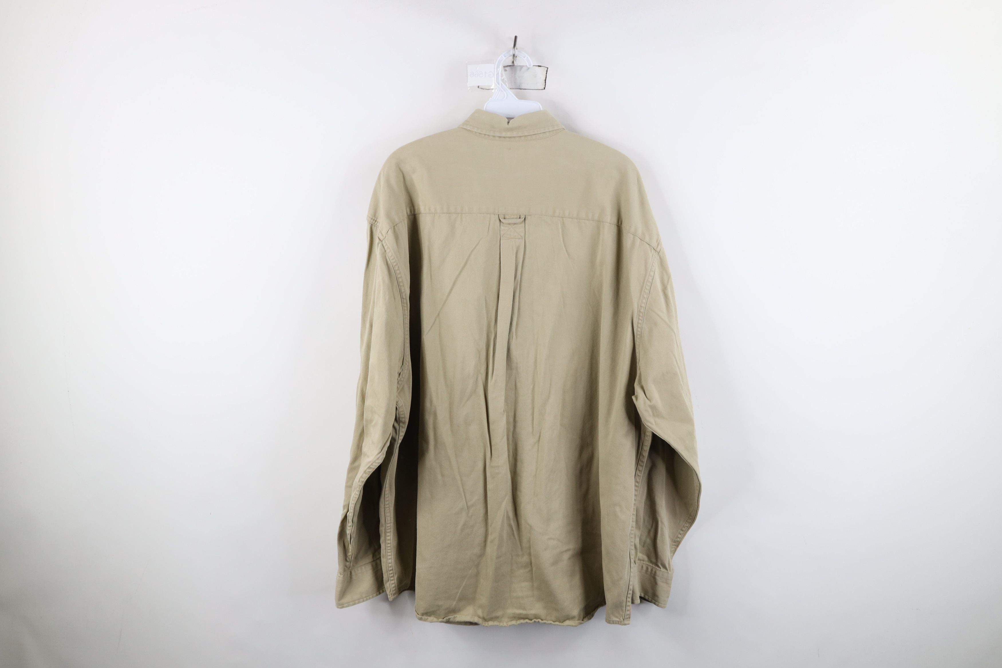 Eddie Bauer Vintage 90s Eddie Bauer Heavyweight Collared Button Shirt Size US XL / EU 56 / 4 - 11 Thumbnail