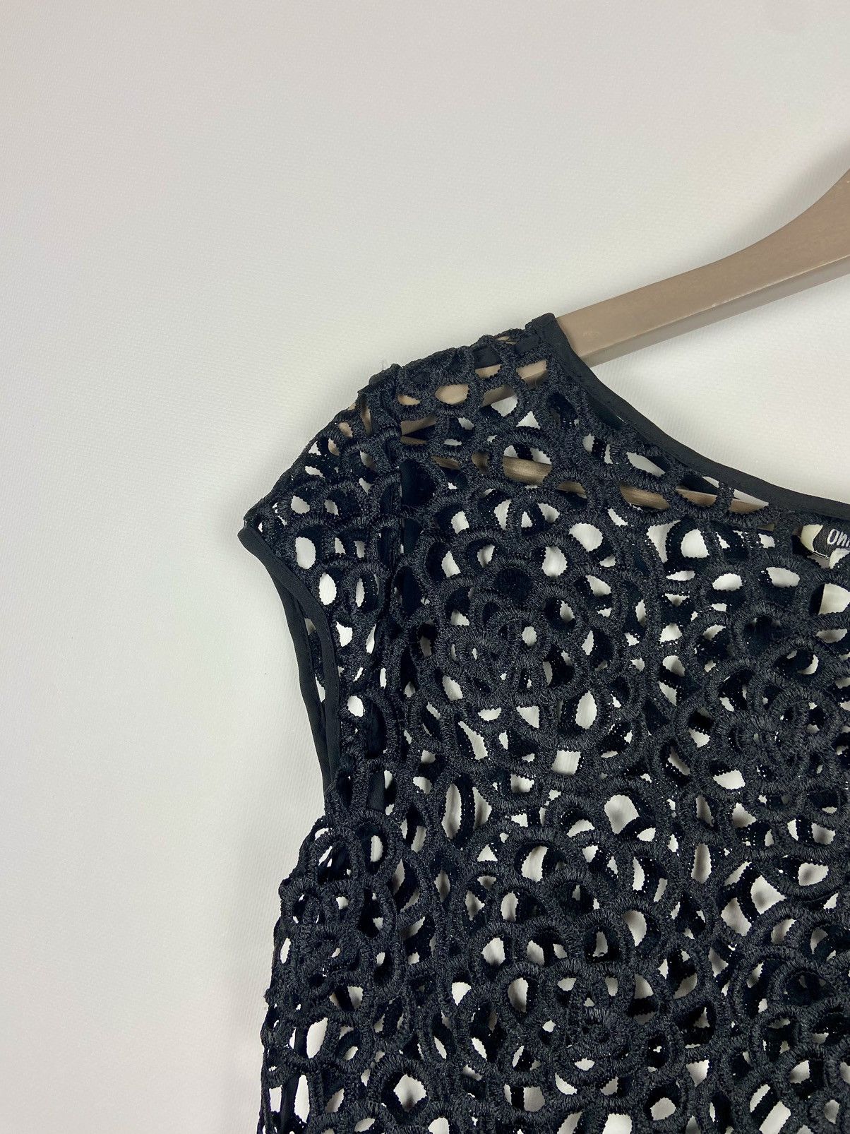 Designer × Moschino × Vintage Vintage Moschino Jeans Transparent Lace Dress Sz US-4/I-38 Size S / US 4 / IT 40 - 11 Thumbnail