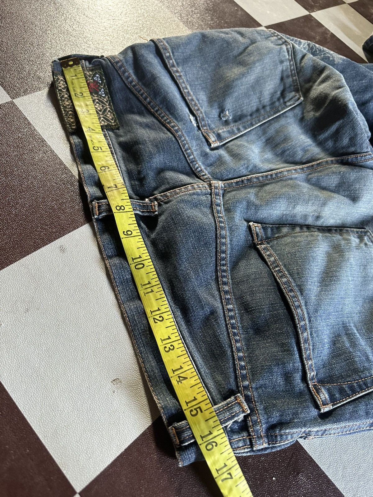 Eternal Eternal dragon printed denim jeans Size US 32 / EU 48 - 11 Thumbnail