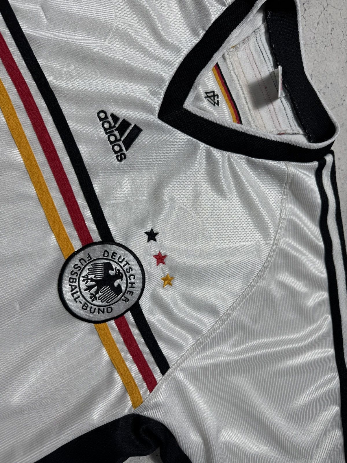 Adidas Adidas Germany Team 1998/2000 Vintage Soccer Jersey Football Size US XL / EU 56 / 4 - 6 Thumbnail