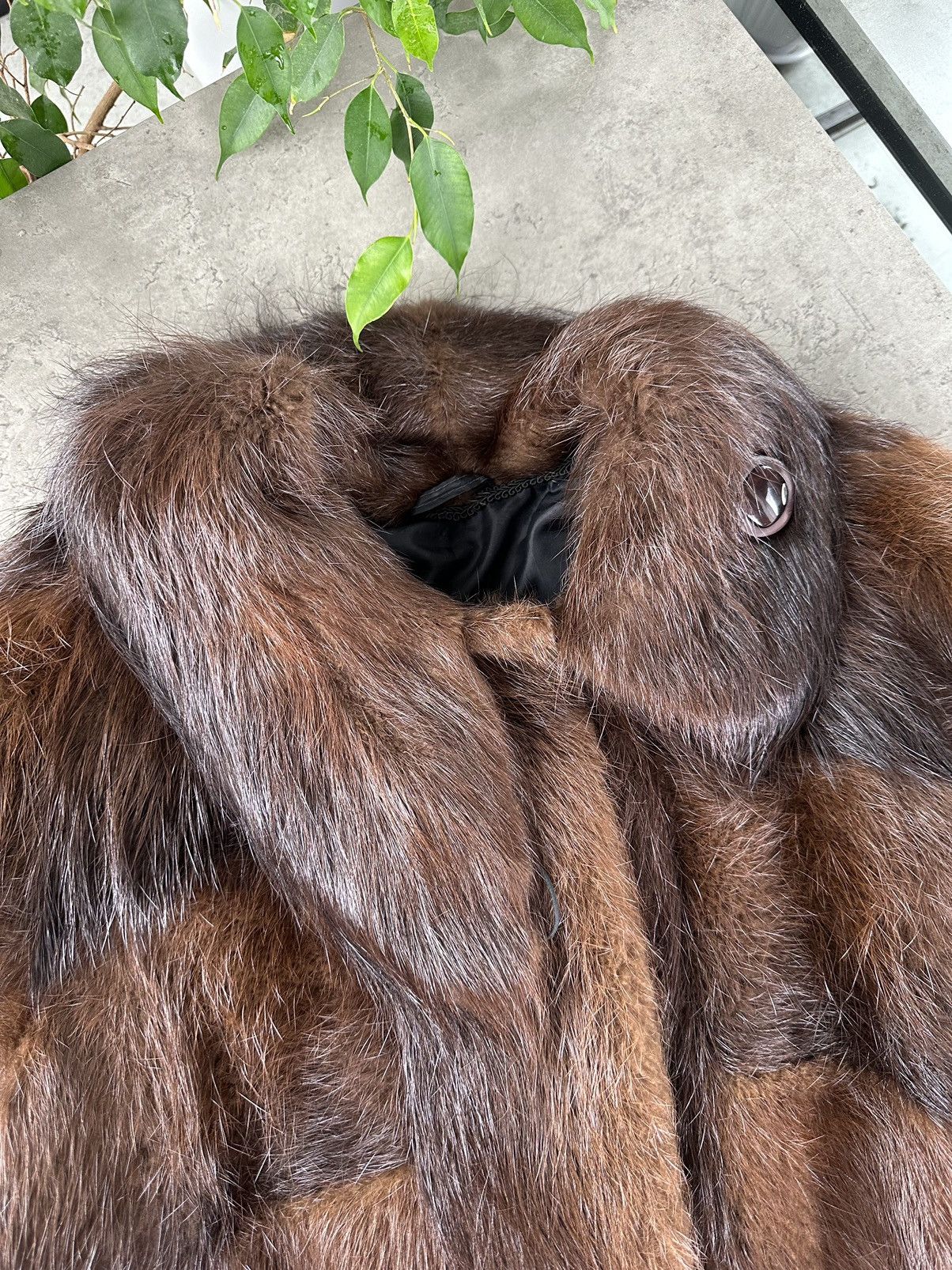 Japanese Brand Vintage Natural Fur Coat Size M / US 6-8 / IT 42-44 - 2 Thumbnail