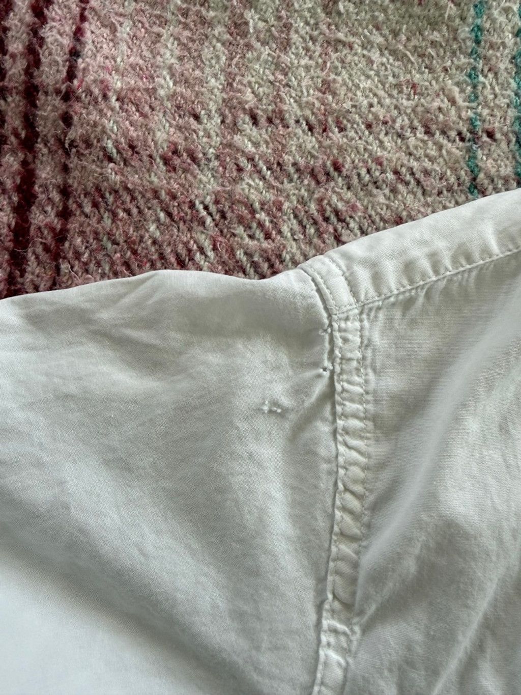 Baldwin Vintage Baldwin White Casual Button Down Officer Shirt with Size US M / EU 48-50 / 2 - 7 Thumbnail
