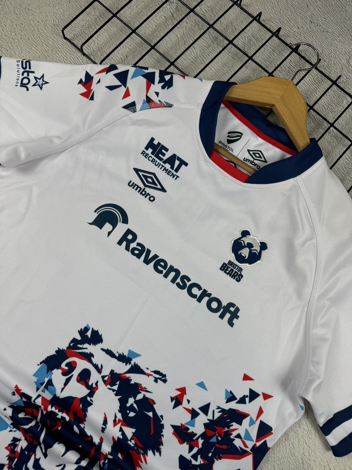 Umbro × Vintage Bristol Bears Rugby Away Cup Shirt 2021/22 Umbro Pro GPS top Size US L / EU 52-54 / 3 - 4 Thumbnail