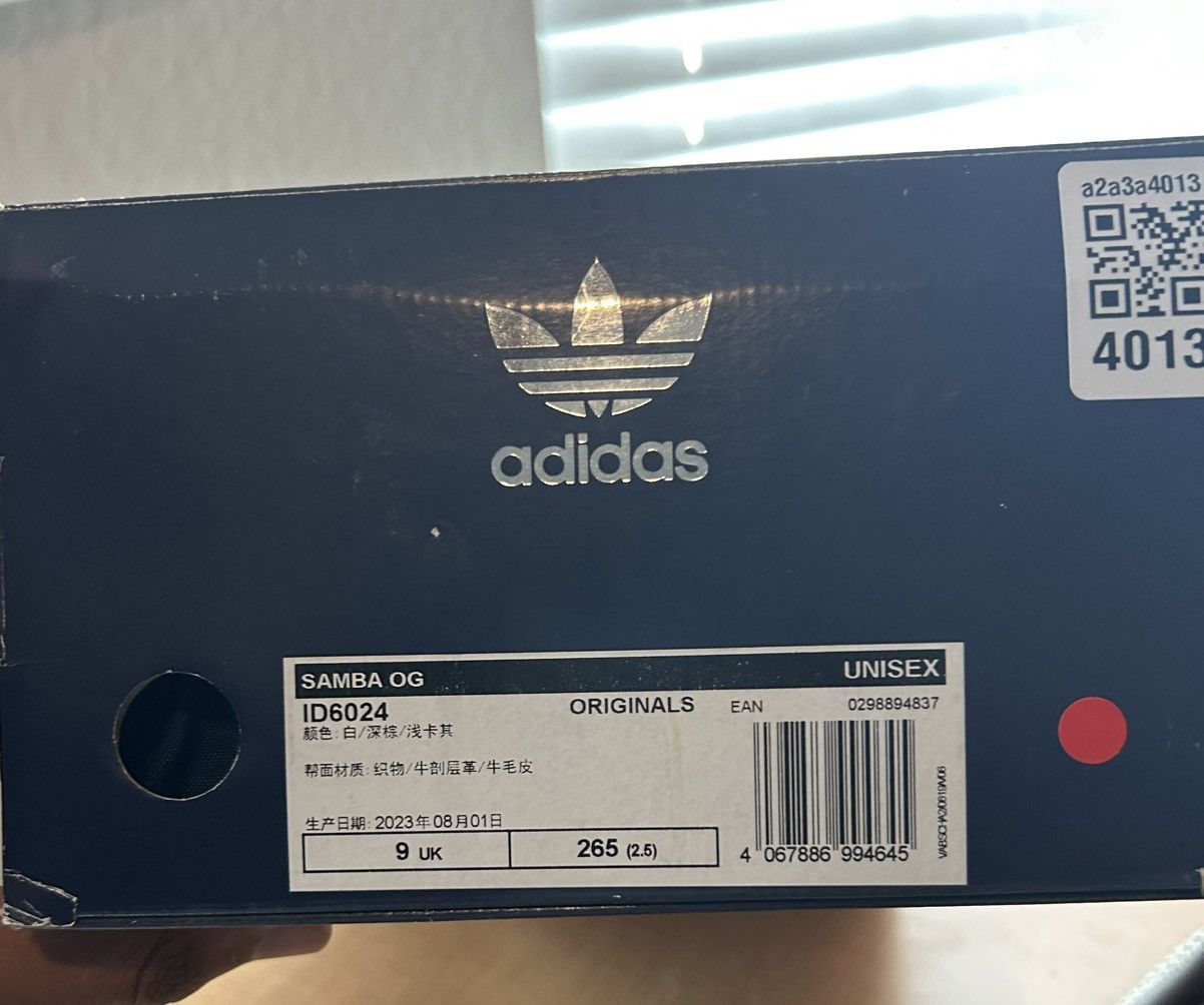 Adidas Notitle x Adidas samba Size US 9.5 / EU 42-43 - 6 Thumbnail