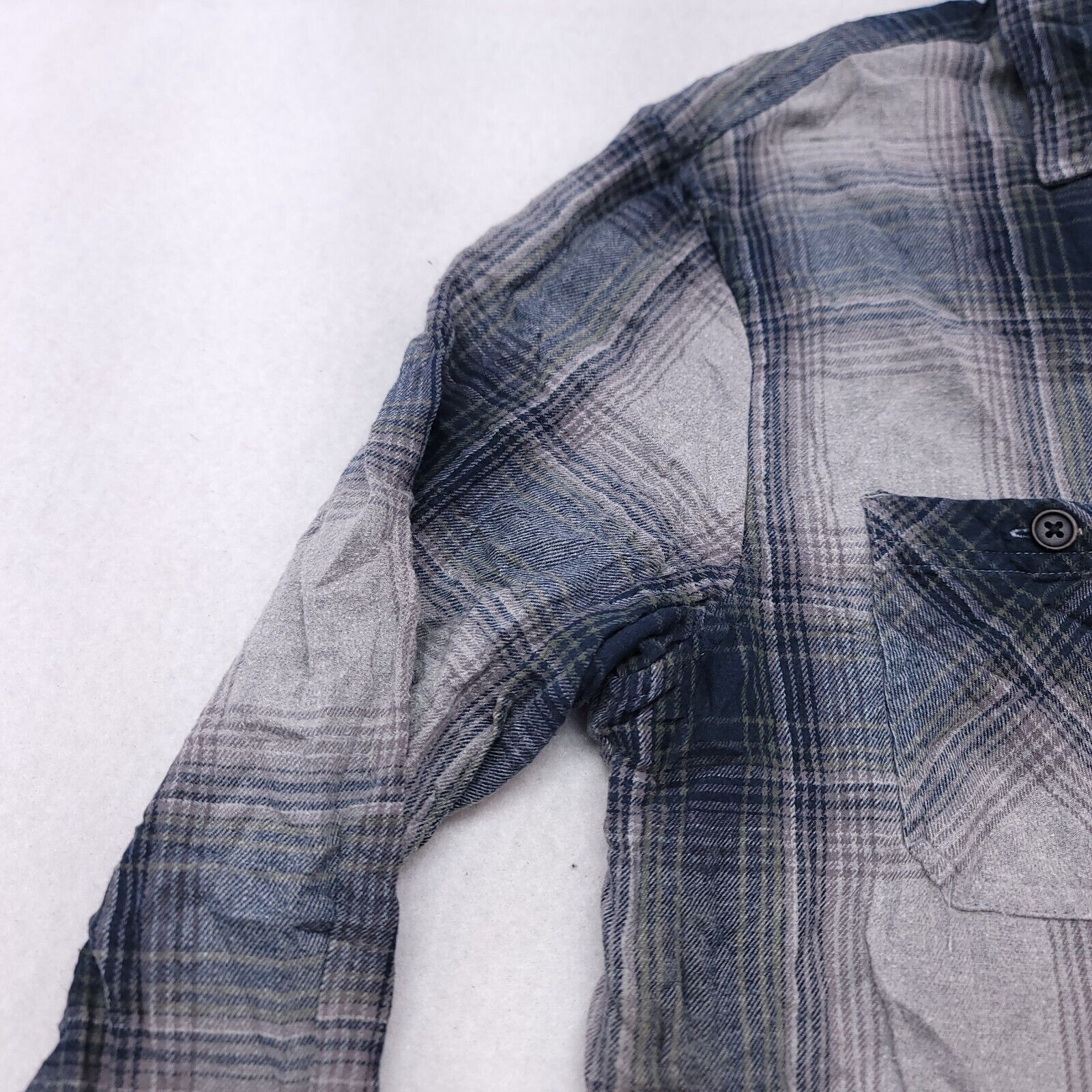 Urban Pipeline Urban Pipeline Tartan Flannel Shirt Mens Size Small S Gray Size US S / EU 44-46 / 1 - 4 Thumbnail