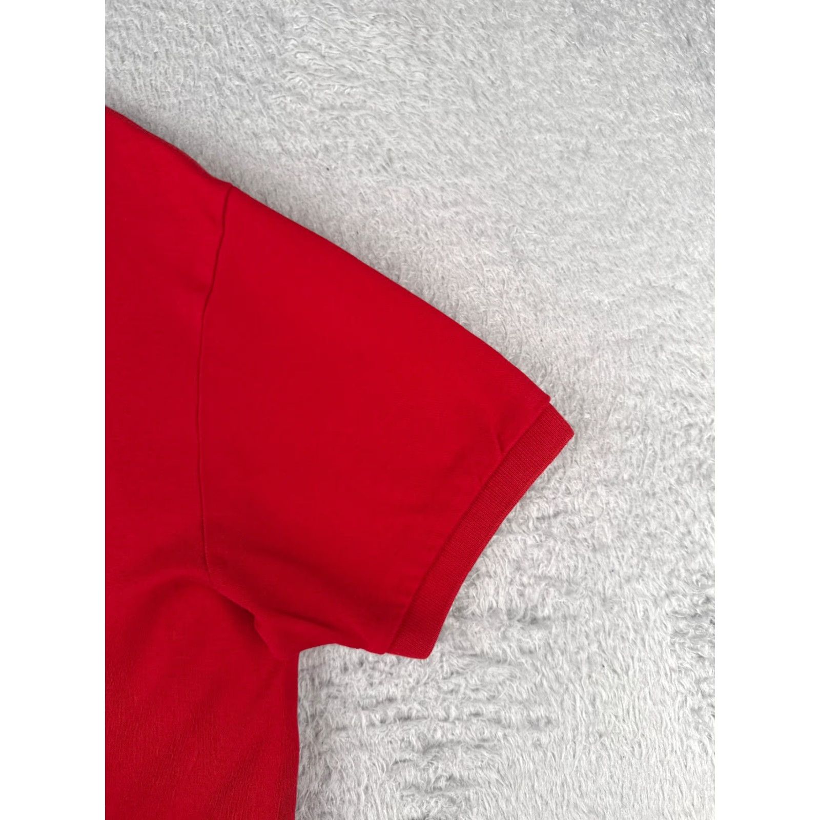 Ralph Lauren VINTAGE Ralph Lauren Polo Shirt Men L Red 100% Cotton Short Sleeve Polo Shirt Mens Red 100% Cotton Short Sleeve Vintage RL Polo Shirt Size US L / EU 52-54 / 3 - 2 Thumbnail