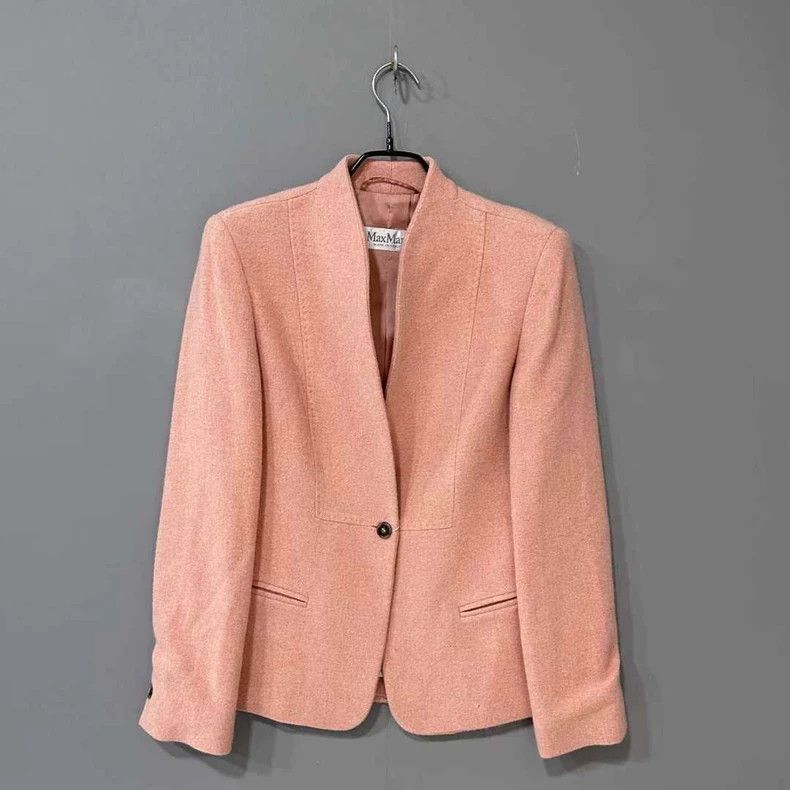 Max Mara Max Mara Pure cashmere jacket Size L / US 10 / IT 46 - 1 Thumbnail
