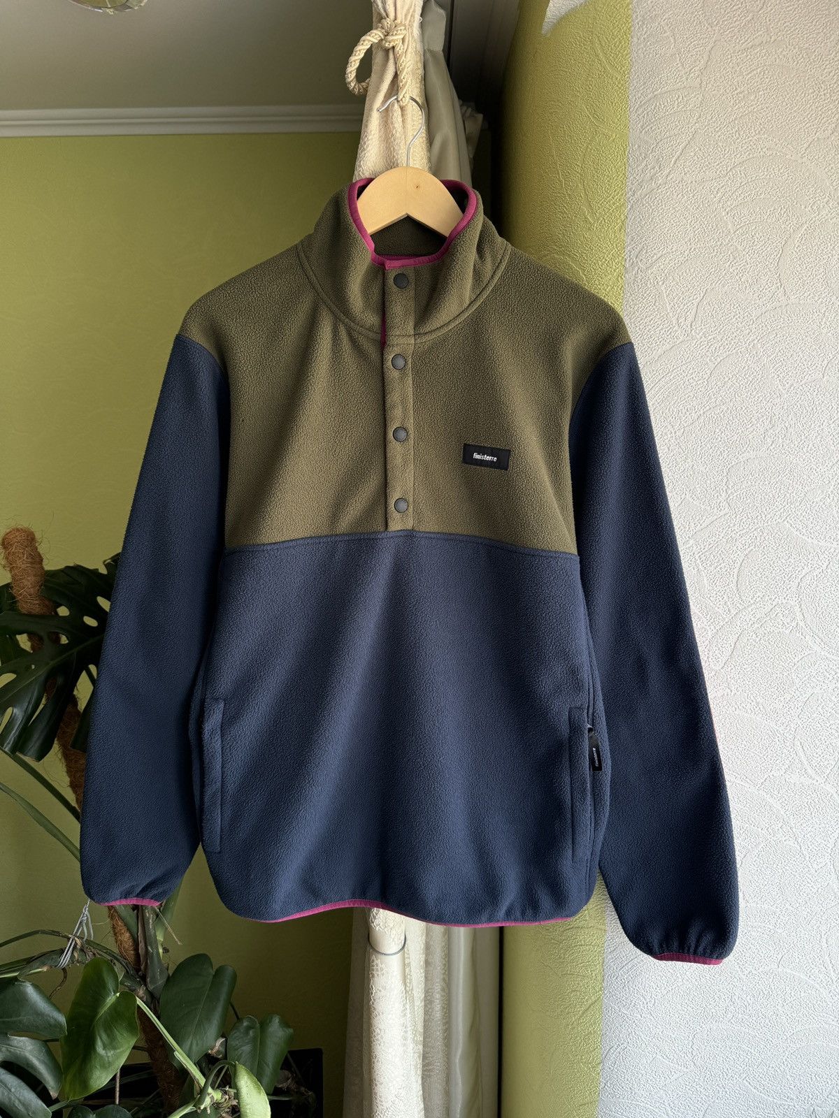 Finisterre Finisterre Color block Snap Fleece Pullover Size US M / EU 48-50 / 2 - 2 Thumbnail