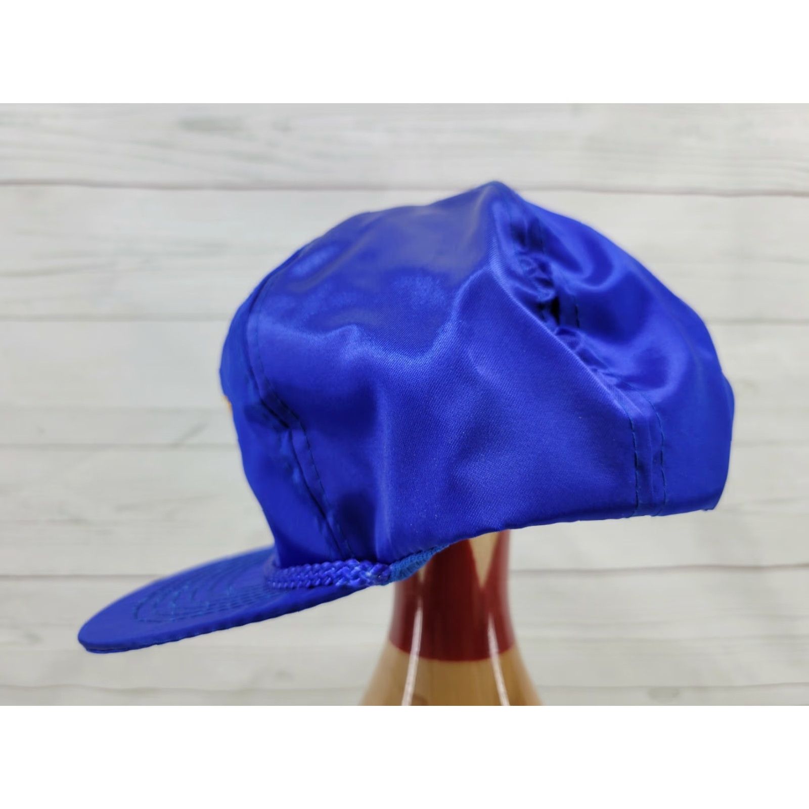 Vintage VINTAGE Operation Desert Storm Flag Foam Snapback Hat Made in USA Mens Snapback Navy Blue Size ONE SIZE - 4 Thumbnail
