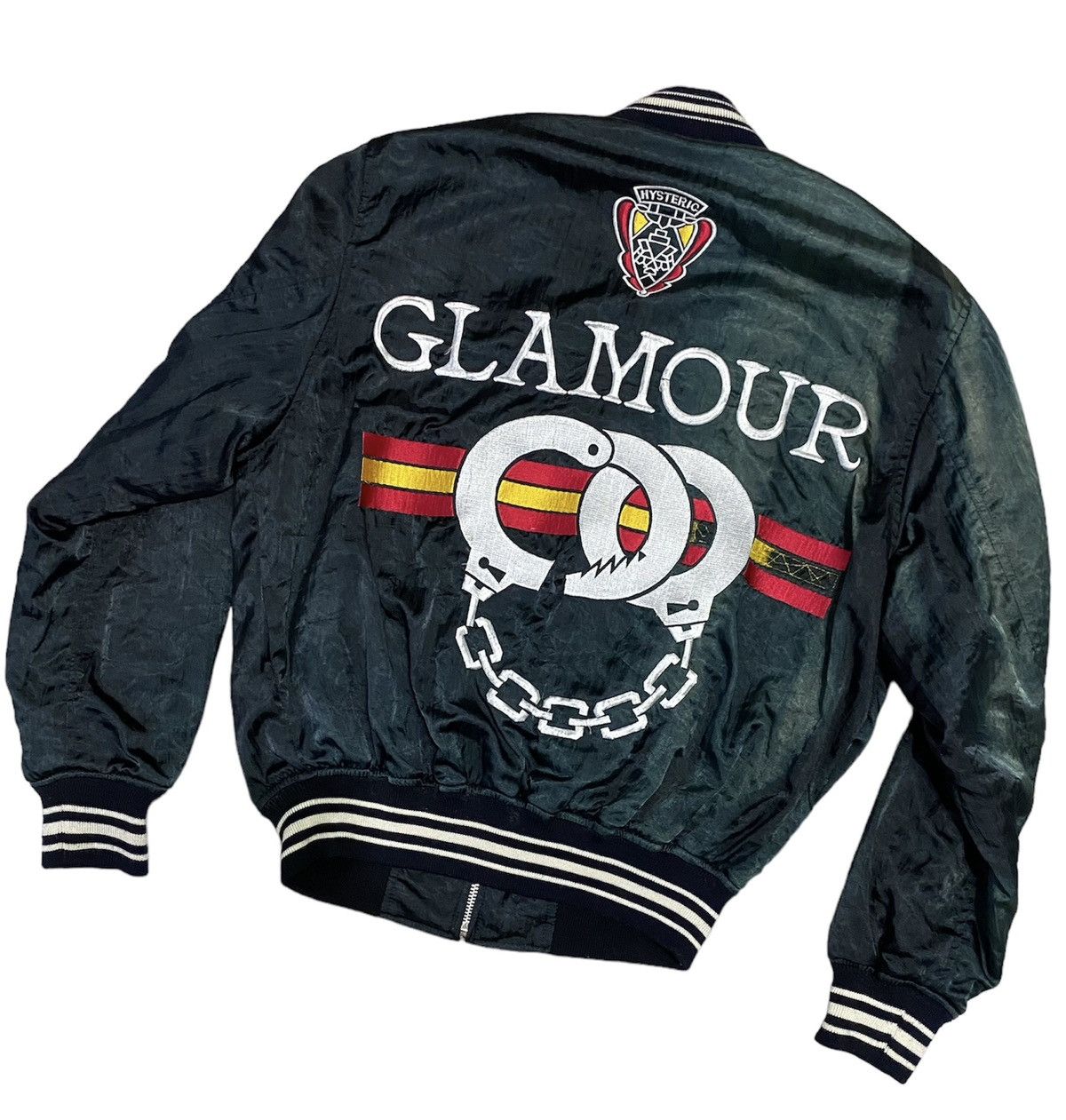 Vintage RARE Vtg 90s Hysteric Glamour Bomber Light Jacket 