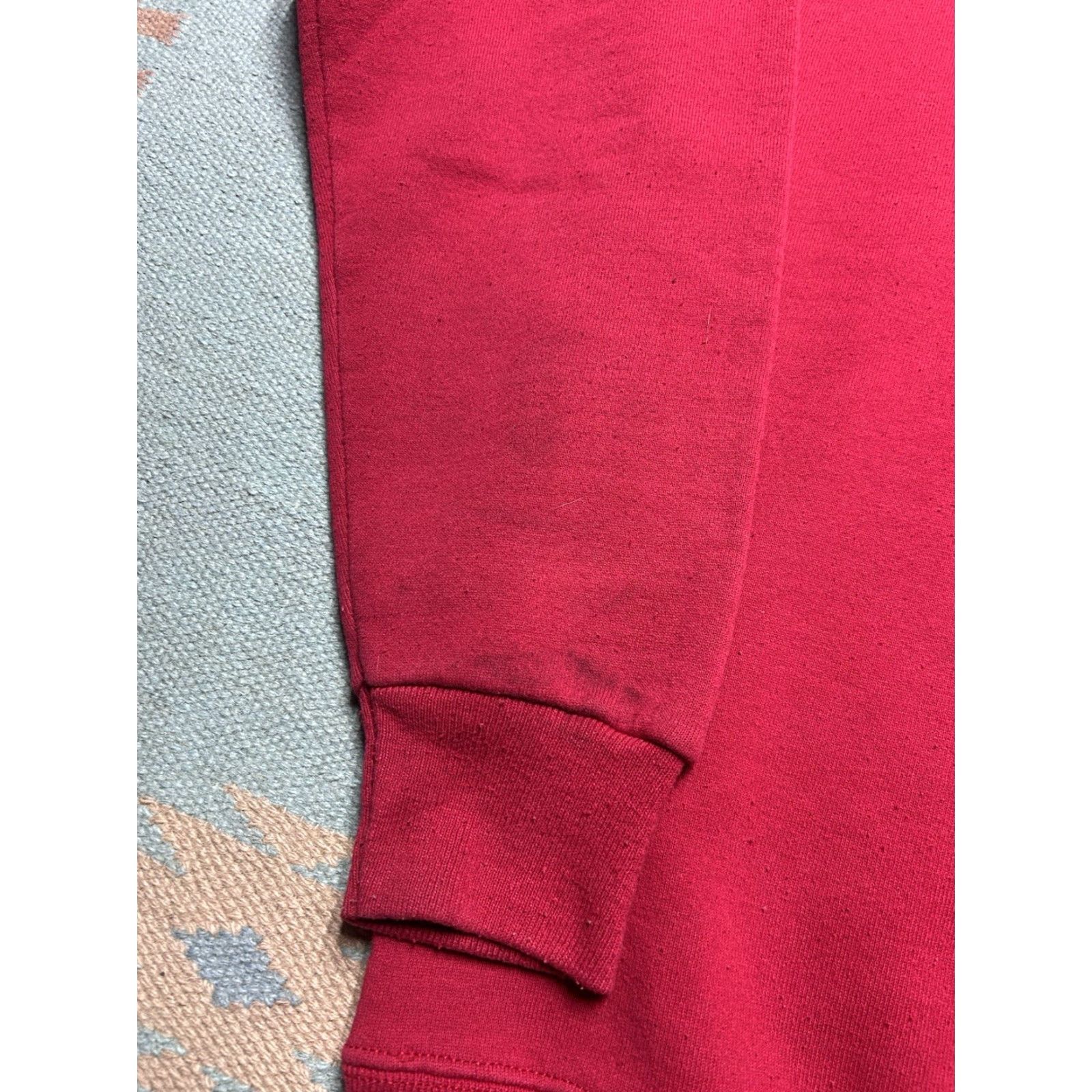 Lee VINTAGE Lee Sweatshirt 90s Crewneck Red Heavyweight XL Mens Size US XL / EU 56 / 4 - 2 Thumbnail