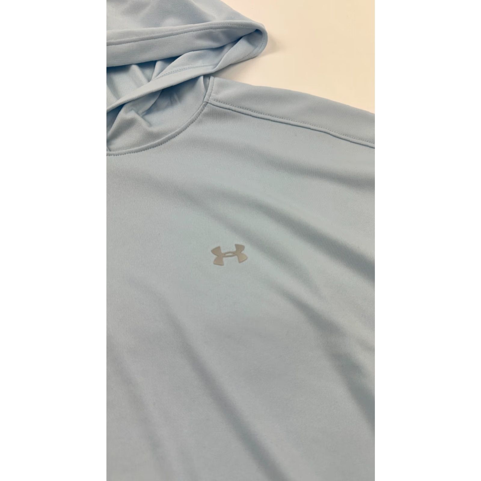 Under Armour Under Armour Hoodie Mens Large Blue Heat Gear Pullover Gym Training Sports Size US L / EU 52-54 / 3 - 2 Thumbnail
