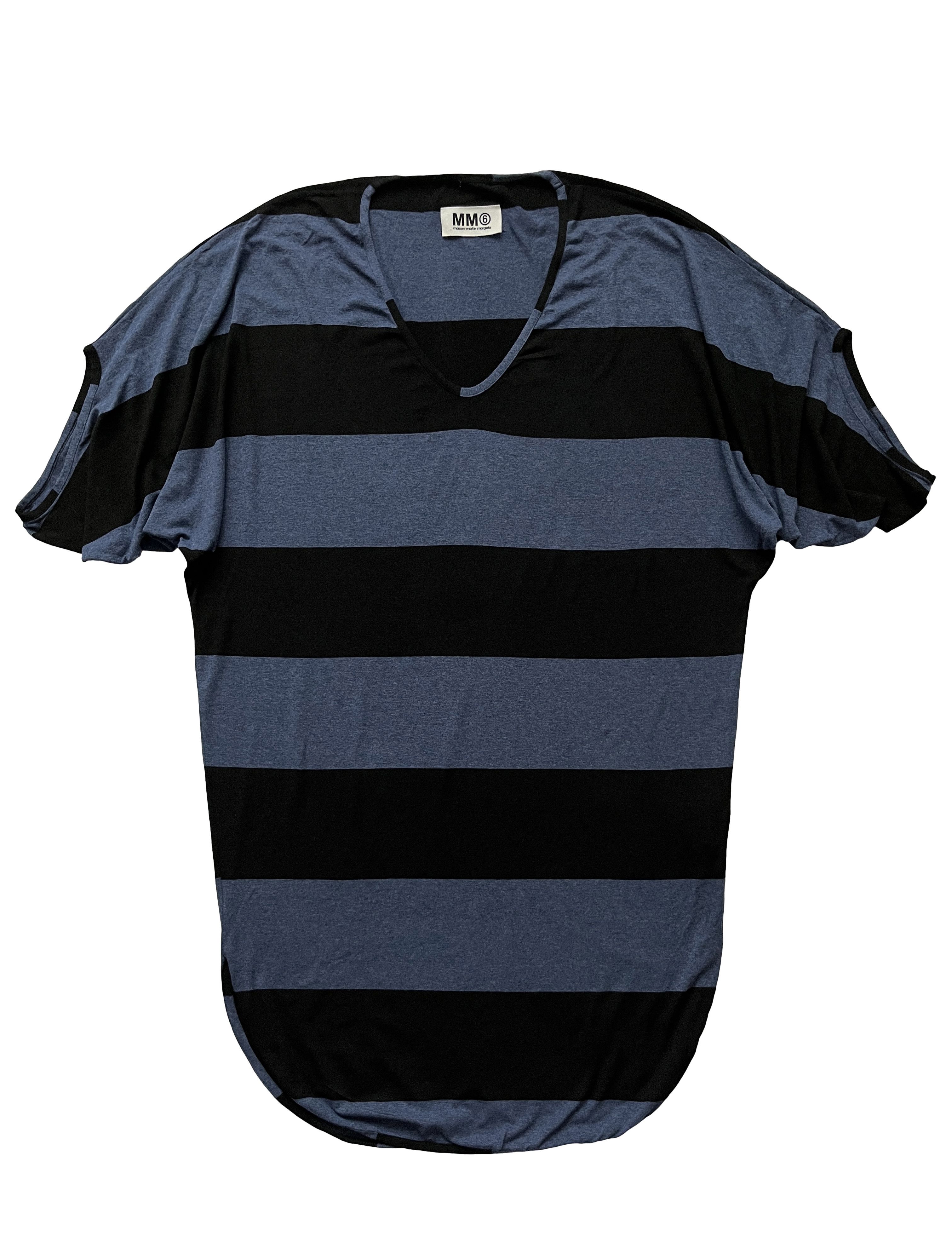 ⚡️QUICK SALE⚡️ 2009 Margiela MM6 Striped Tunic T-Shirt Dress