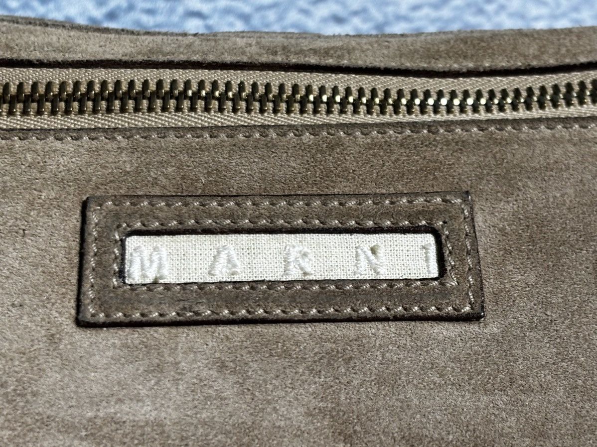 Marni Marni vintage small suede handbag Y2K avangard style Size ONE SIZE - 7 Thumbnail