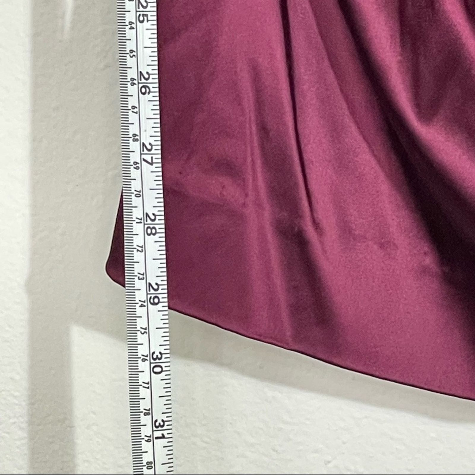Nicole Miller NICOLE MILLER Strapless Formal Dress Burgundy and Black Sz 2 Size XS / US 0-2 / IT 36-38 - 3 Thumbnail
