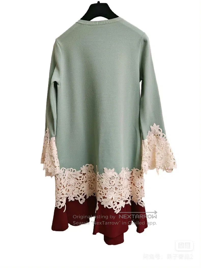Valentino Valentino Lace knit dress Size XS / US 0-2 / IT 36-38 - 2 Thumbnail