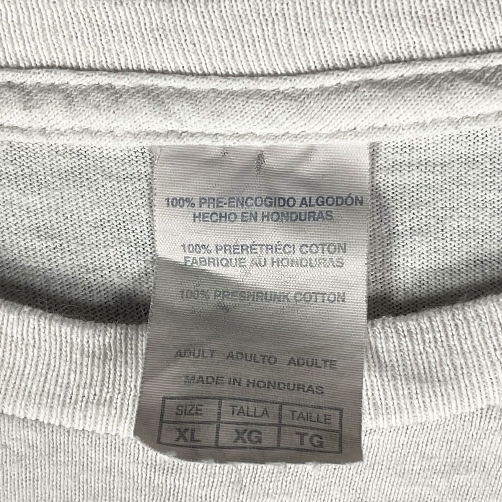 Star Wars VINTAGE Star Wars T-Shirt XL White Darth Vader, Han Solo & Ect. Distressed Grunge Shirt Mens XL White Stars 90s Size US XL / EU 56 / 4 - 4 Thumbnail