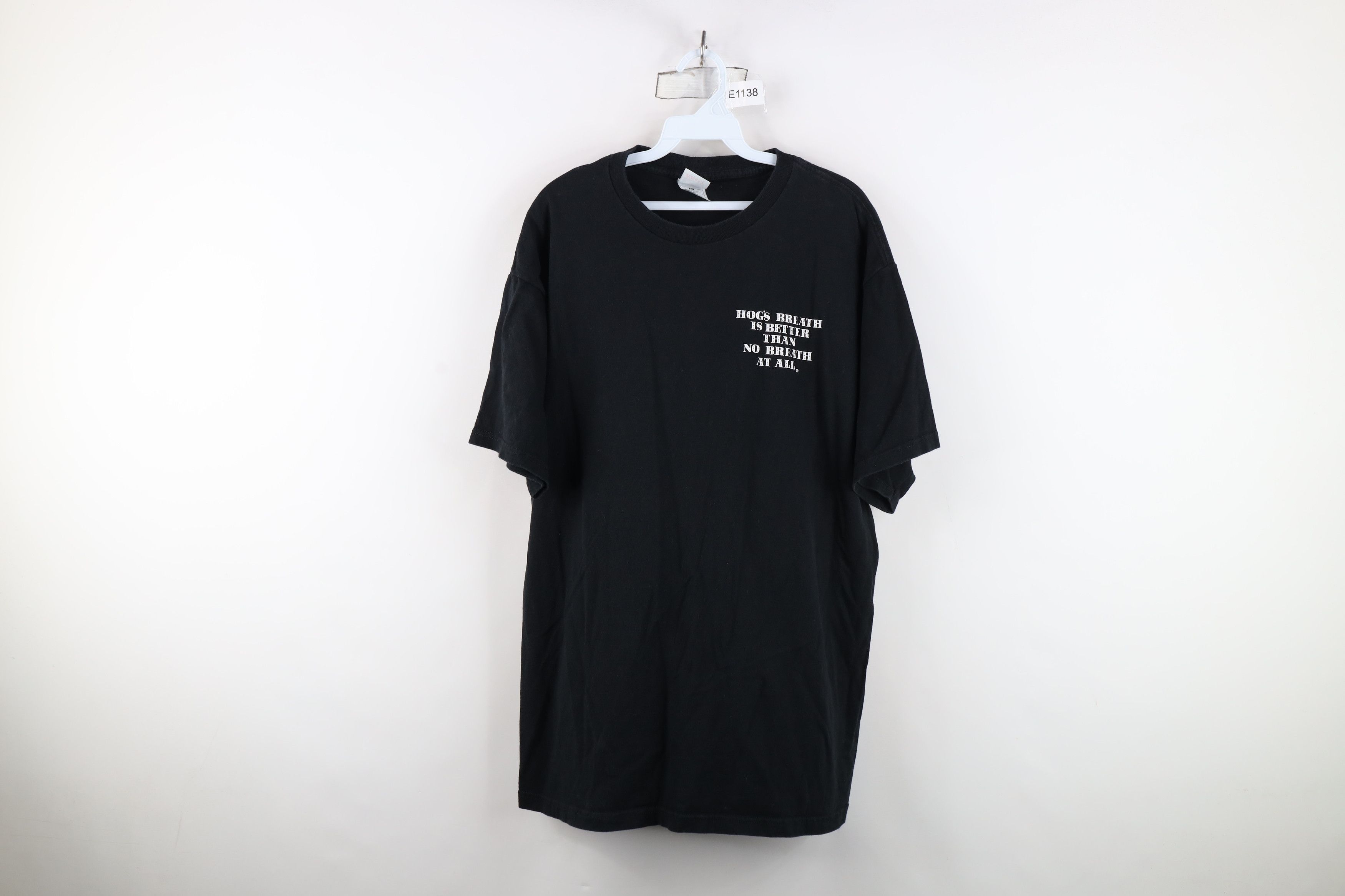 Vintage Vintage Spell Out Hogs Breath Saloon Short Sleeve T-Shirt Size US XL / EU 56 / 4 - 1 Thumbnail