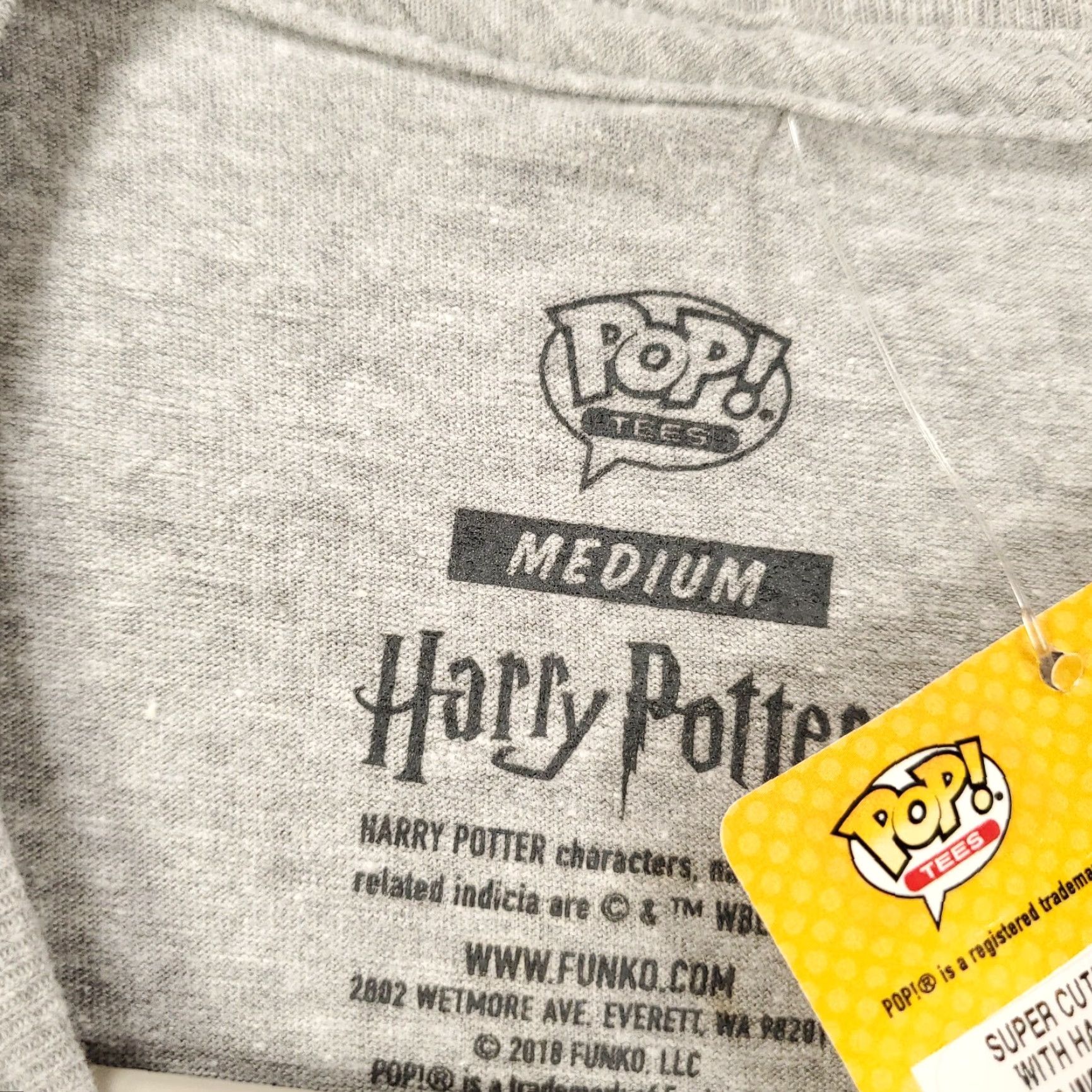 Vintage Funko Shirt Womens T-Shirt Gray Harry Potter Sorting Hat Tee M Juniors NWT Size M / US 6-8 / IT 42-44 - 6 Thumbnail