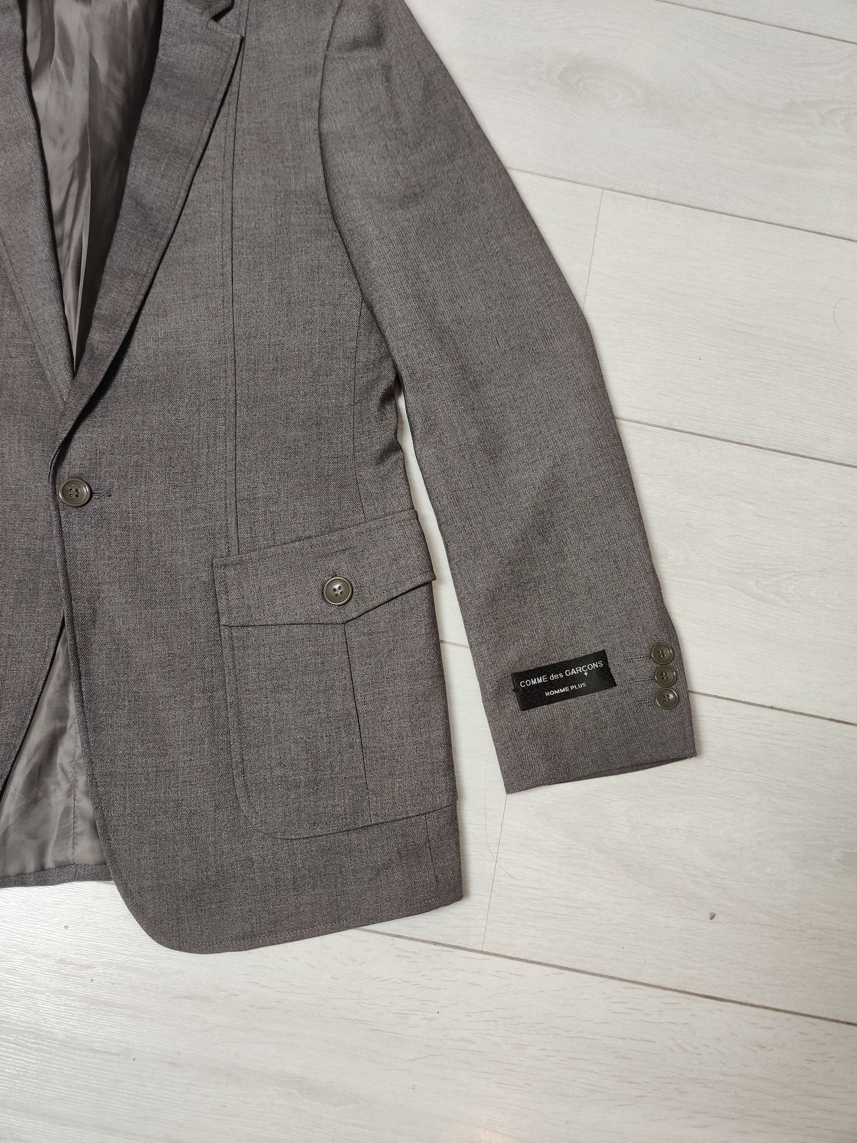 Comme des Garcons Vintage Comme des Garcons Homme Plus tailored blazer Size 48R - 2 Thumbnail